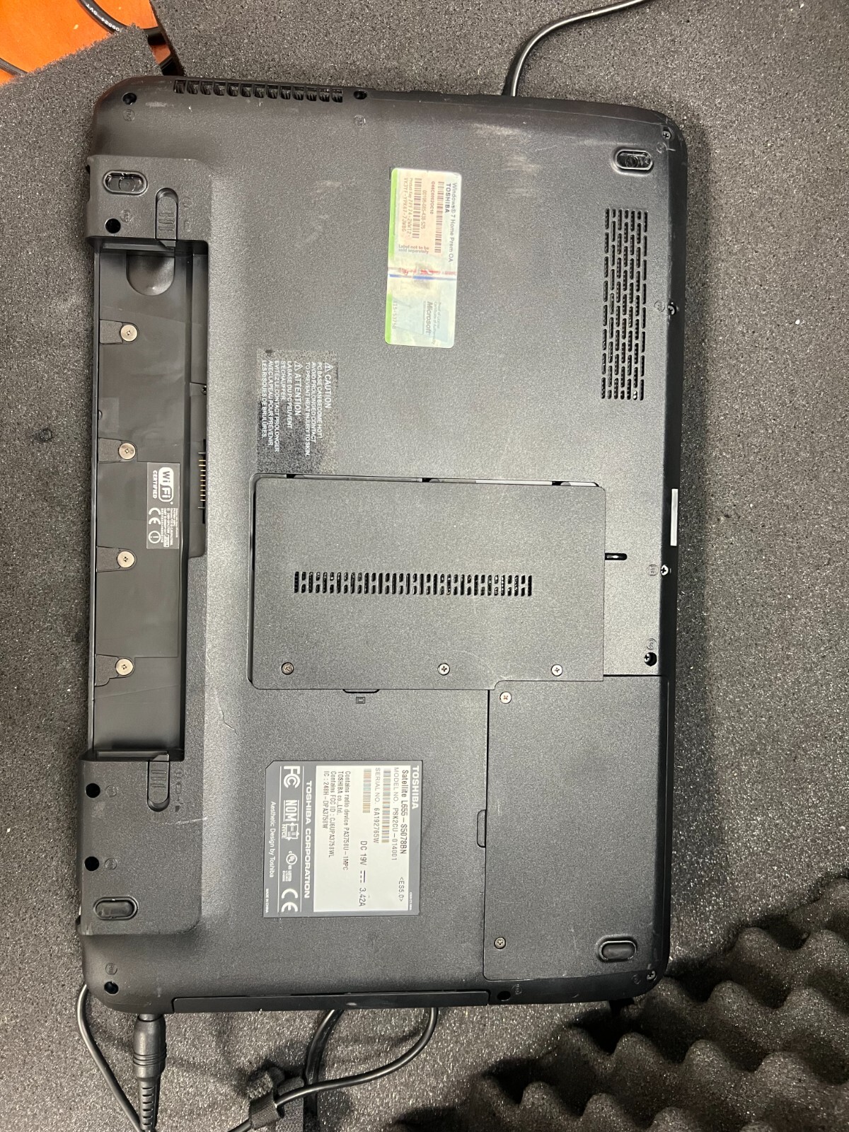 TOSHIBA SATELLITE L655-S5078WH DUAL CORE I5-450M W/RW-ROM{H2}