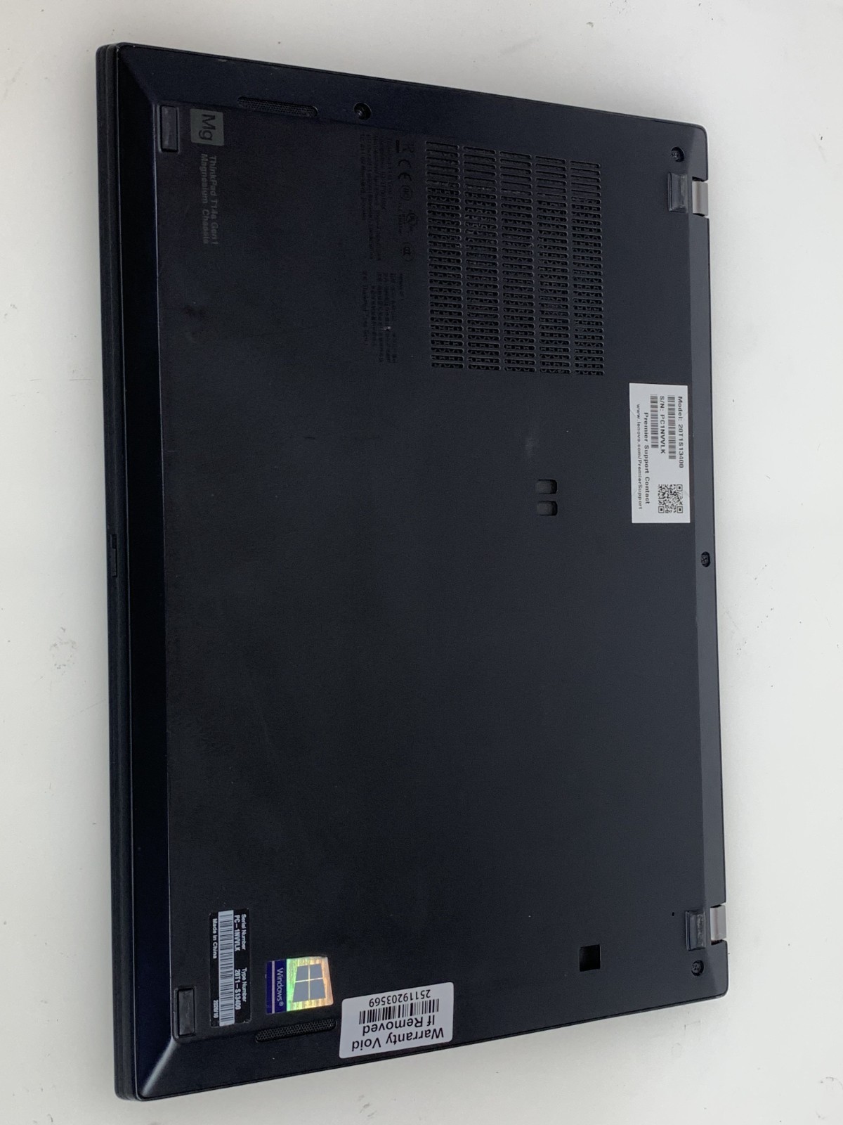 LENOVO THINKPAD T14S GEN1 i5- 10210U@ 1.60GHz 8GB RAM 512GB SATa W11P W/AC*READ