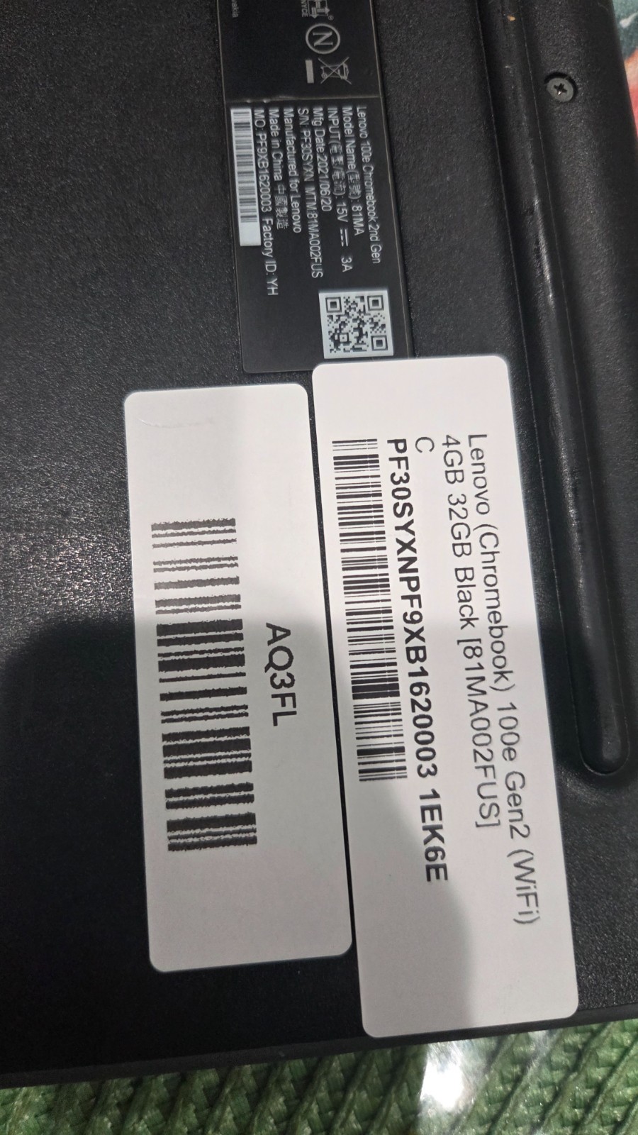Lenovo 100e Chromebook 2nd Gen MTK 11.6″ (32GB eMMC, MediaTek MT8173C,…