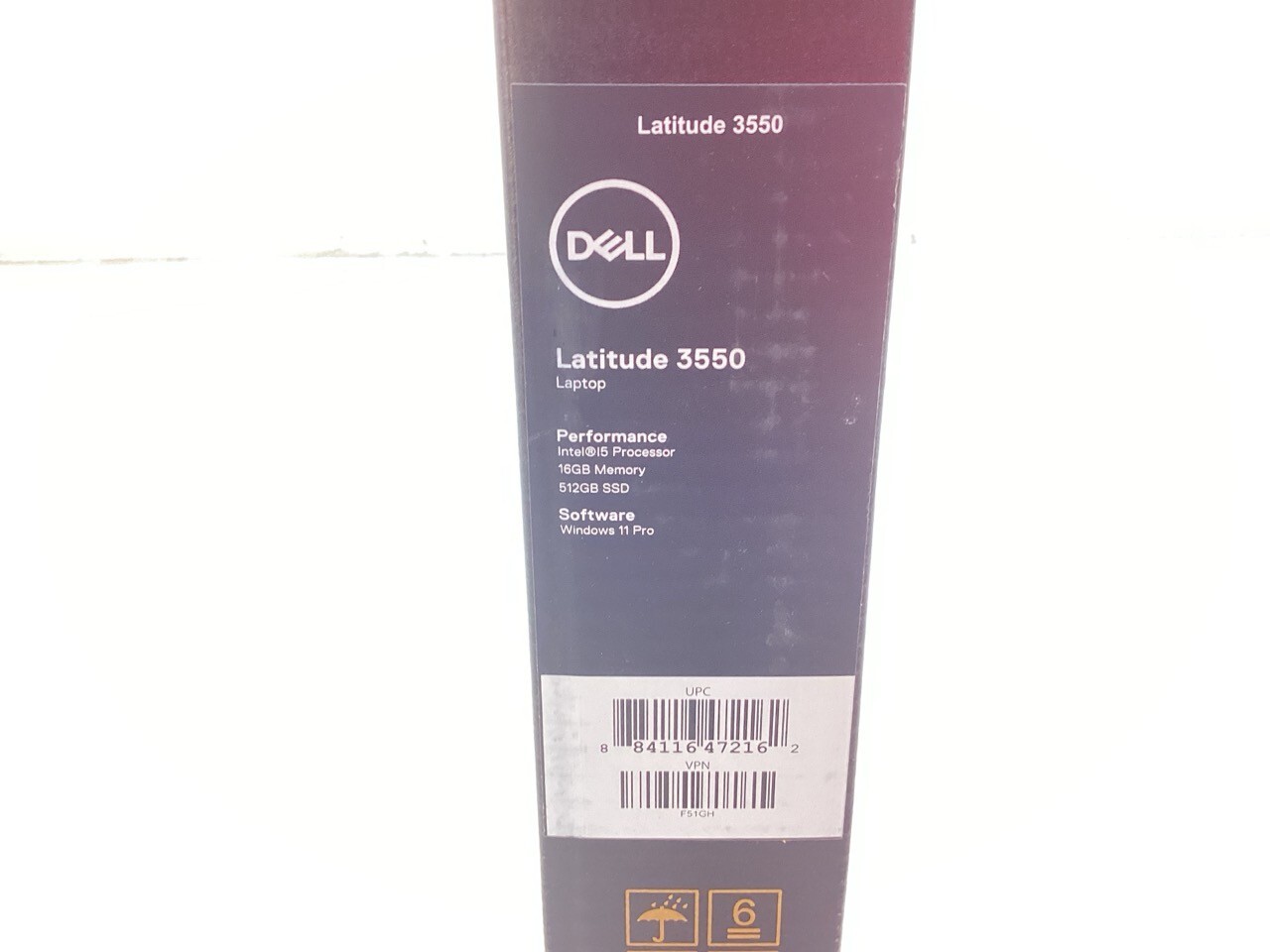 Dell Latitude 3550 15.6″ FHD i5-1335U 16GB 512GB SSD WiFi 6E W11P – (F51GH)