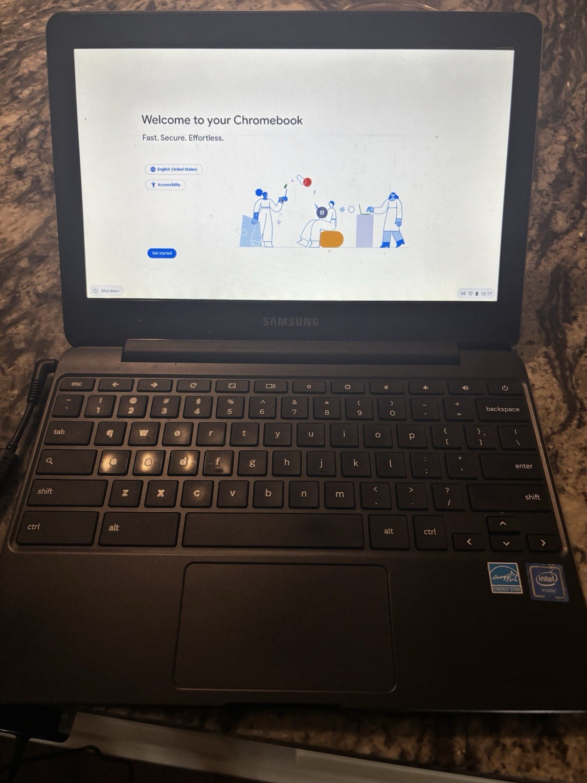 Samsung 11.6 Chromebook With/intel N3060 Up To 2.48GHz, 4GB Memory, Bluetooth