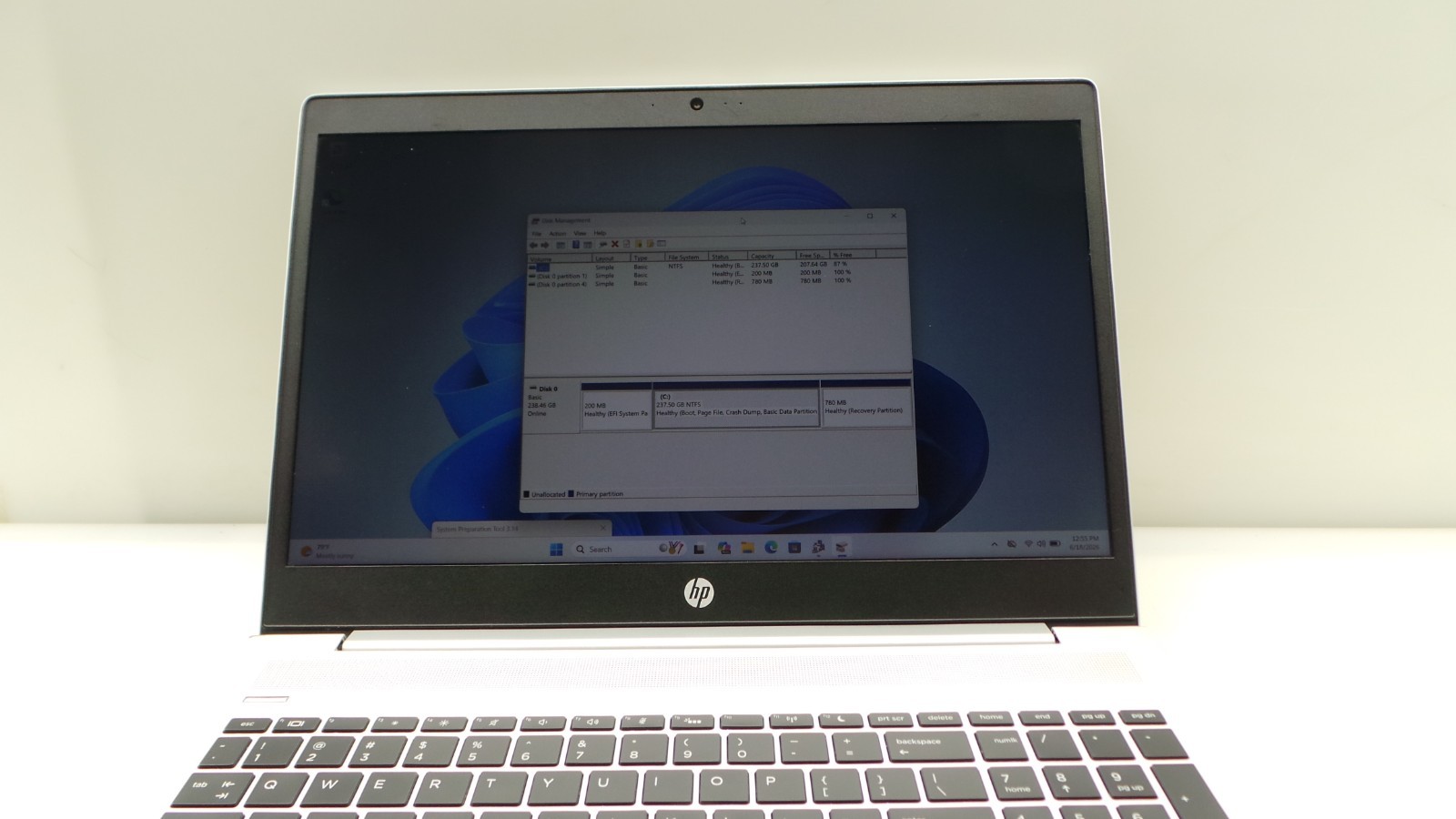 HP ProBook 455 G6 | 15.6″ | AMD Ryzen 5 2500U | 8GB RAM 256GB NVMe | WIN 11 PRO