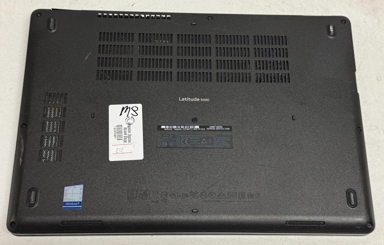 Dell Latitude 5490 14″ (i5-8350u – 8GB RAM – 256GB SSD – Win11Home)
