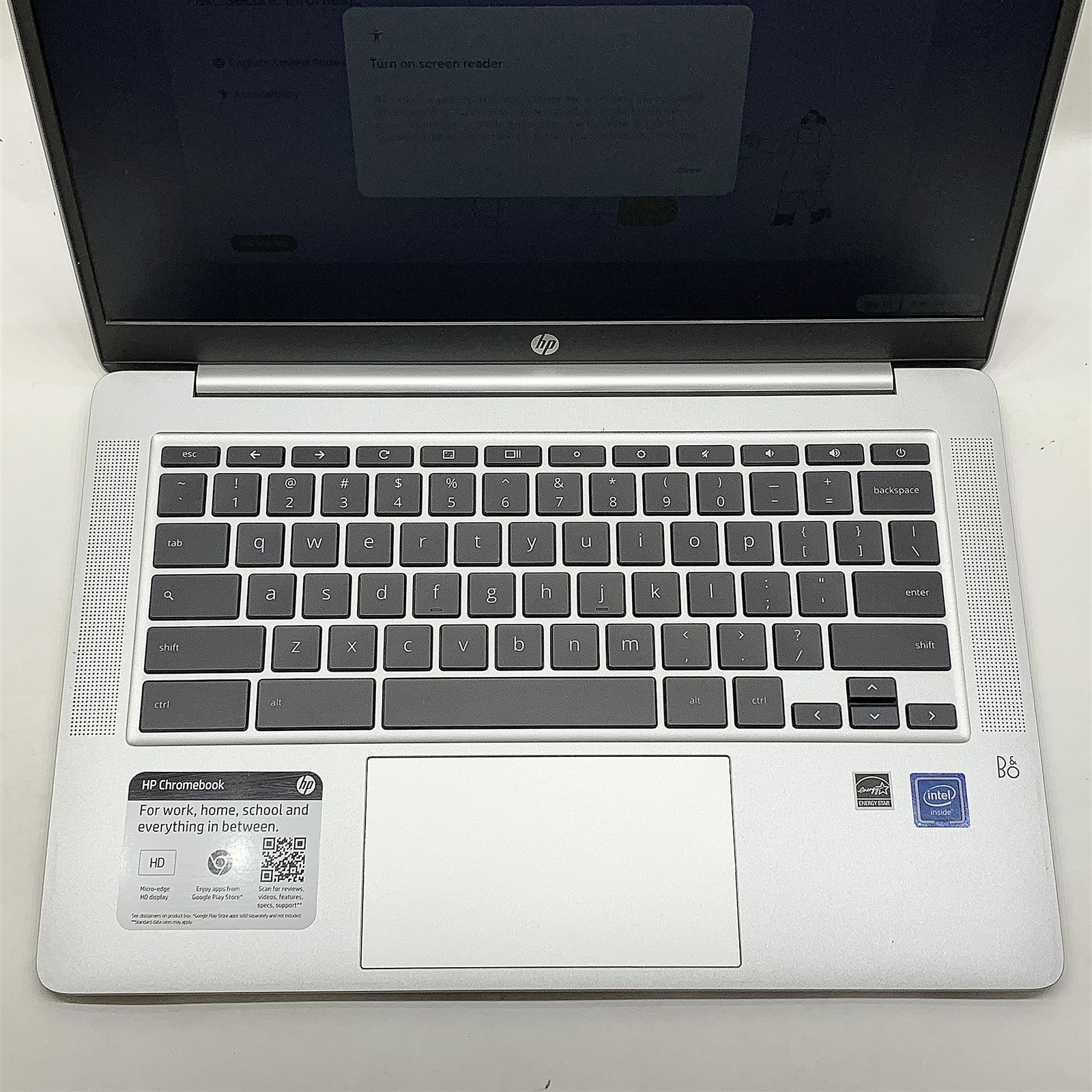 HP 14a-na0200nr ChromeBook Intel Celeron N4120 1.10GHZ 4GB RAM 64GB Chrome OS