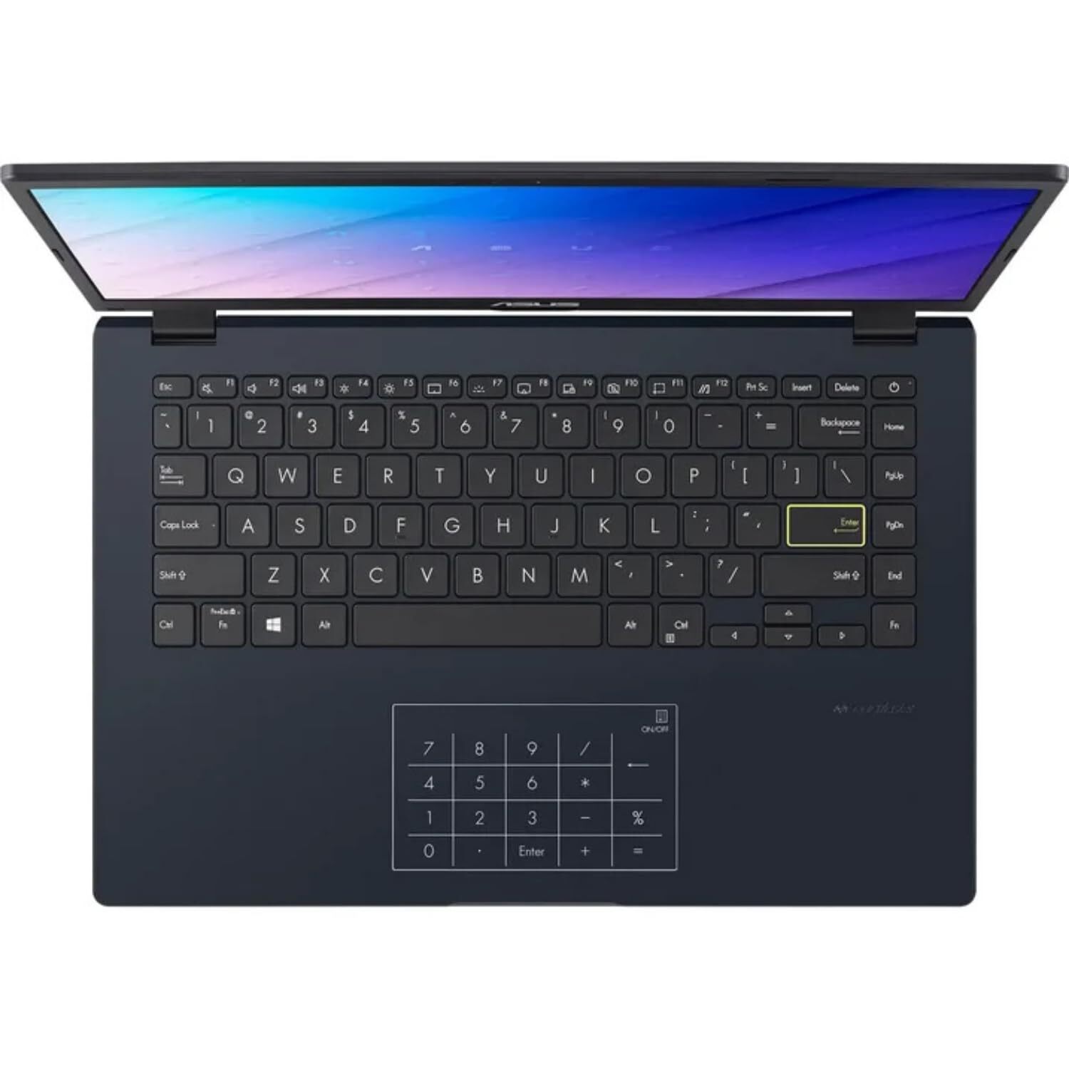 ASUS Laptop, 14-inch FHD, Intel N6000, 4GB RAM, 64GB eMMC Storage, Win 11 Home
