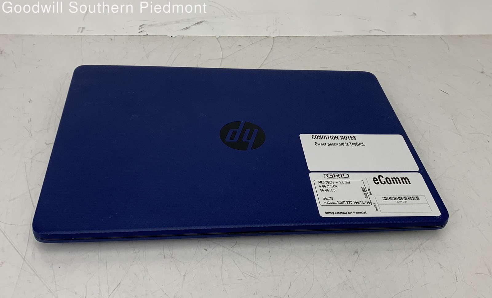 HP 14-fq0037nr AMD 3020e 1.20GHz 4GB RAM 64GB SSD Ubuntu