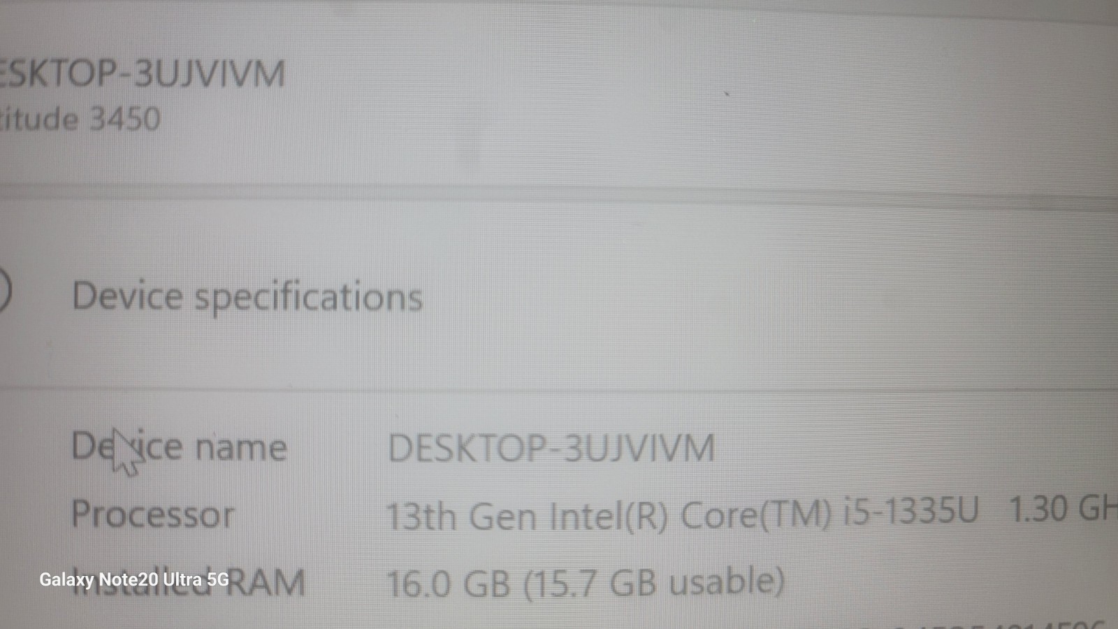 Dell Latitude 3450 Core i5-1335U 16GB RAM 1TB SSD 14″ FHD IPS Win 11 P Laptop