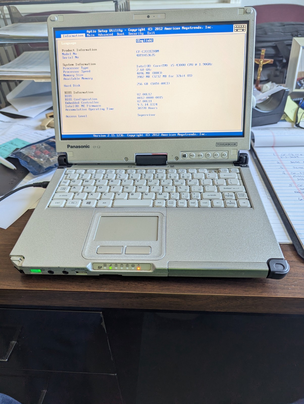 panasonic toughbook cf-c2