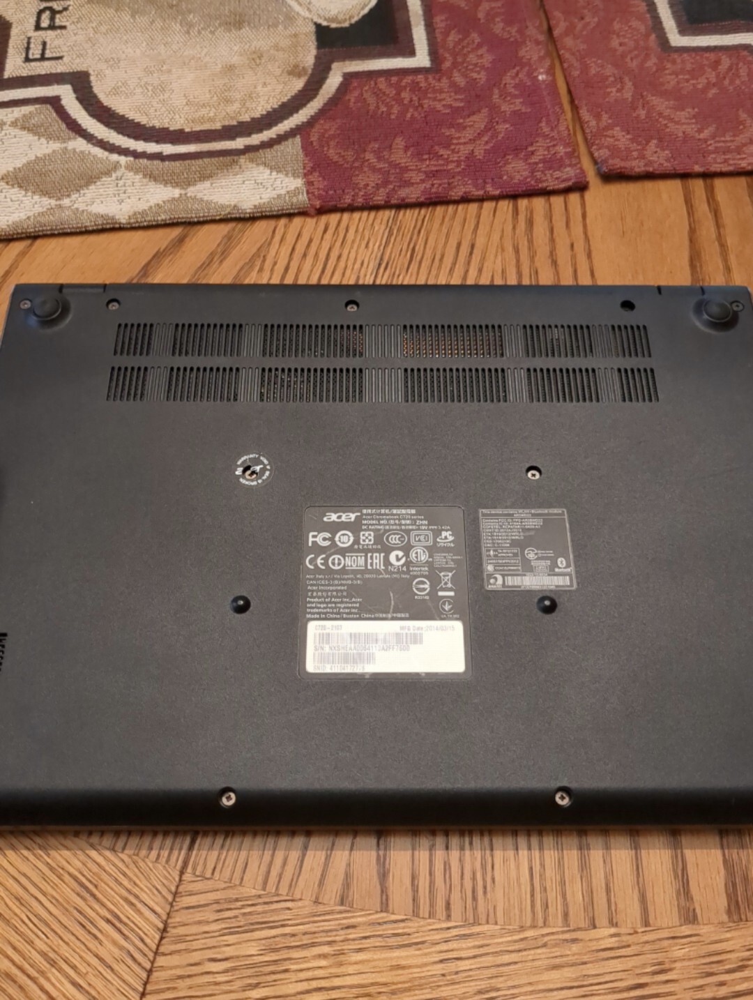 Reclaimed Acer Chromebook C720 [4GB/16GB] [C720-2103/ZHN]