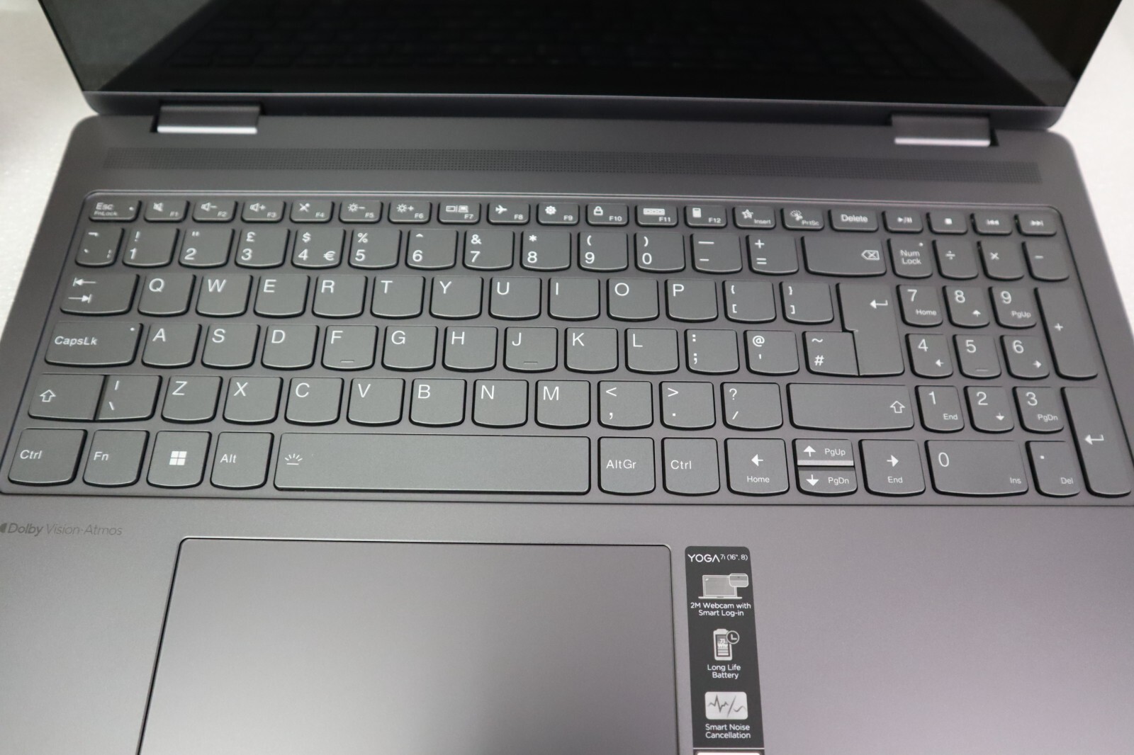 UK ENGLISH LENOVO YOGA-7 (G8) 16″ TOUCH PEN i5-1335U 16/512GB TAB GAR TYPE:16IRL8