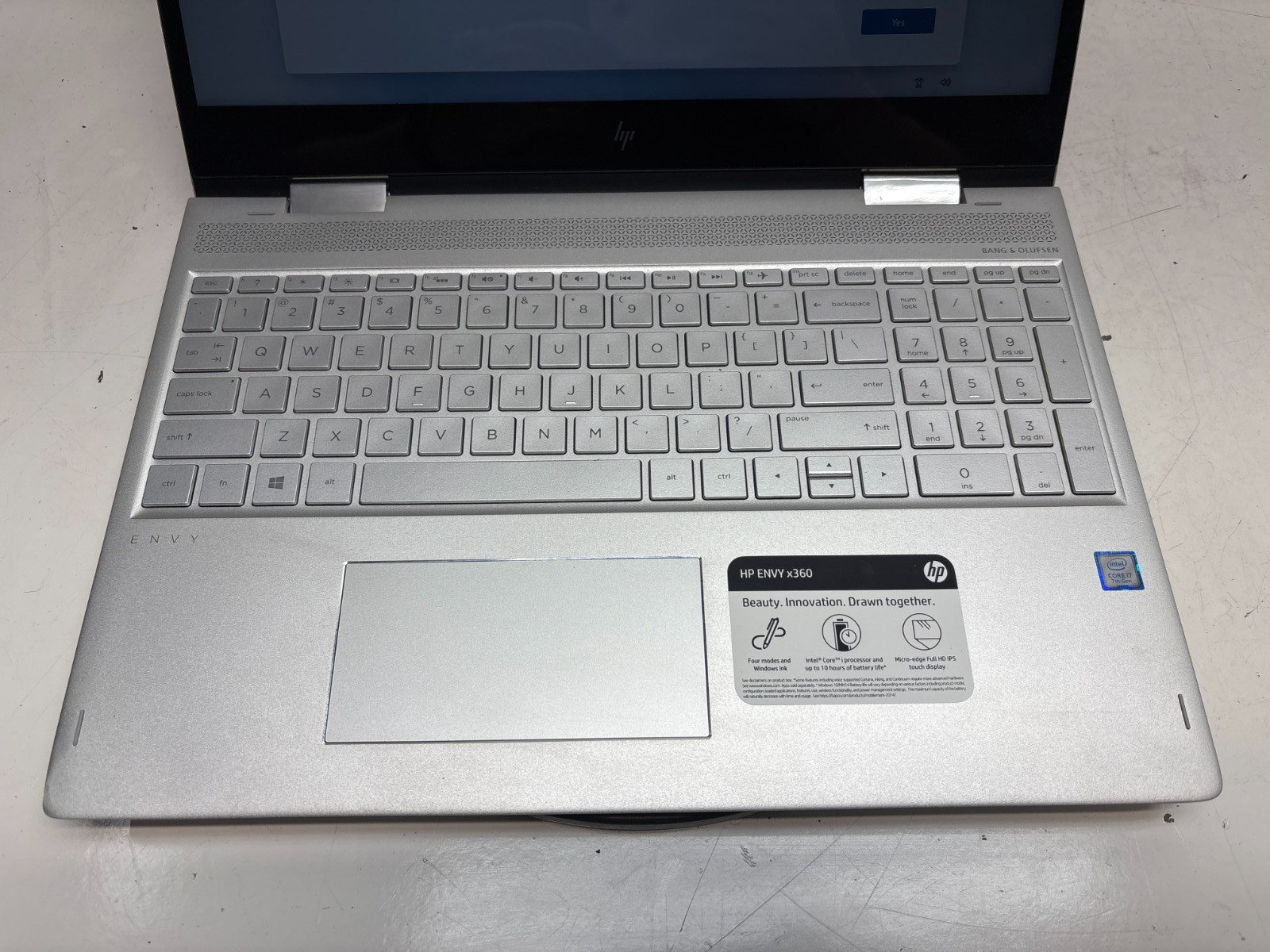 HP Envy x360 15m-bp011dx Intel Core i7-7500U 2.70GHGz 16GB 1TB HDD Windows 11