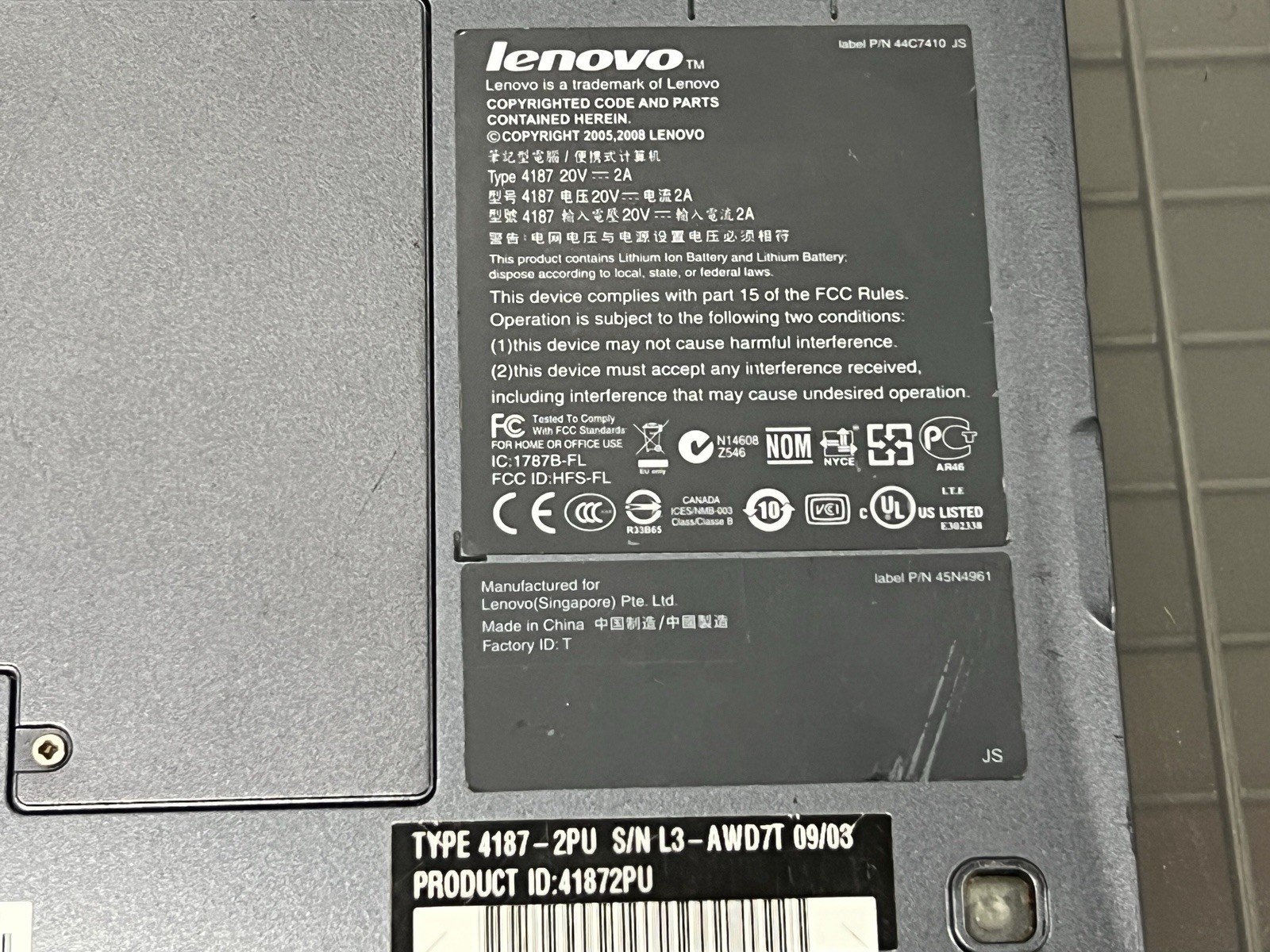 Lenovo IdeaPad S10e & CHARGER Windows XP Netbook 240GB SSD