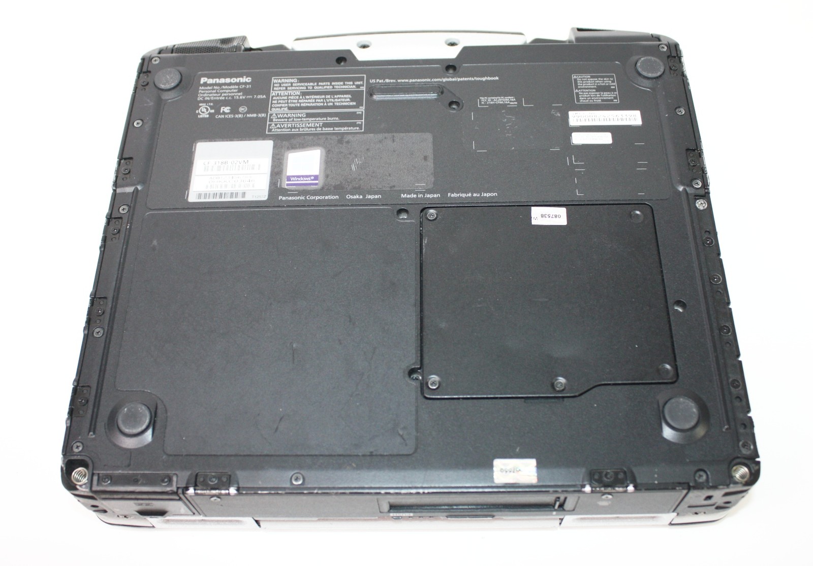 Panasonic Toughbook CF-31 Mk5 Laptop 13.1″ Touchscreen 16GB Memory No HDD