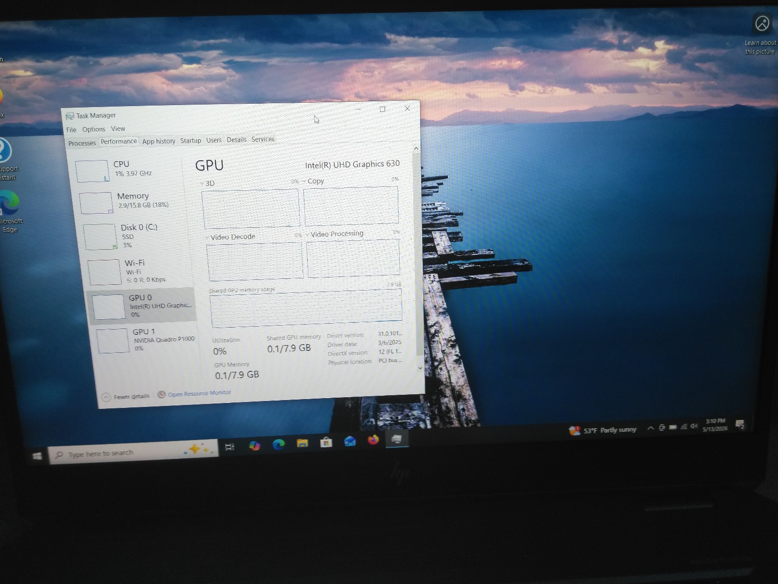 HP ZBook Studio G5 15.6″ i7-8850H 16GB RAM 512GB SSD Quadro P1000 Win 10 Pro