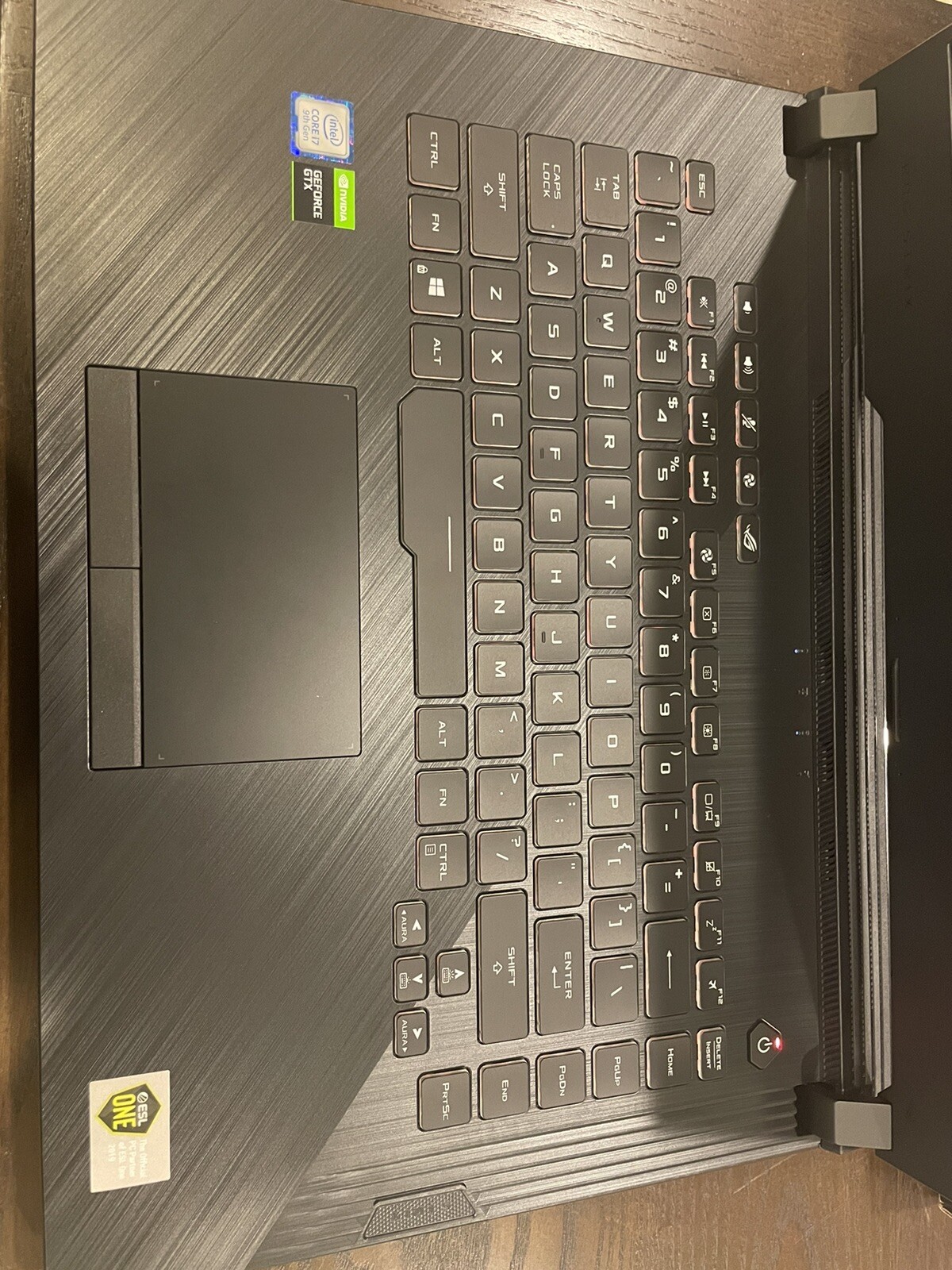 ASUS ROG 15.6 FHD, INTEL i7-9750H, UP TO 4.5GHz, 16GB DDR4, 1TB HDD + 512GB SSD