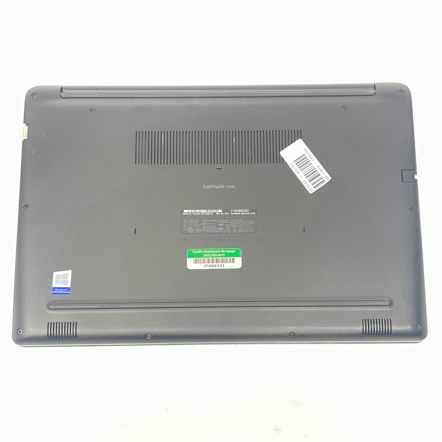 Dell Latitude 3500 Core i3 8145U @ 2.10GHz 4GB DDR4 500GB 2.5 SATA3 Win11x64Pro