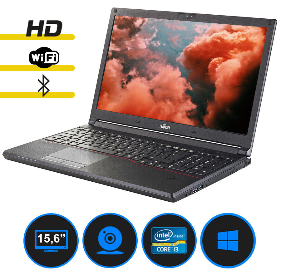 Fujitsu LifeBook e556 i3-6100u KAM 15.6″ HD 8GB 256 SSD
