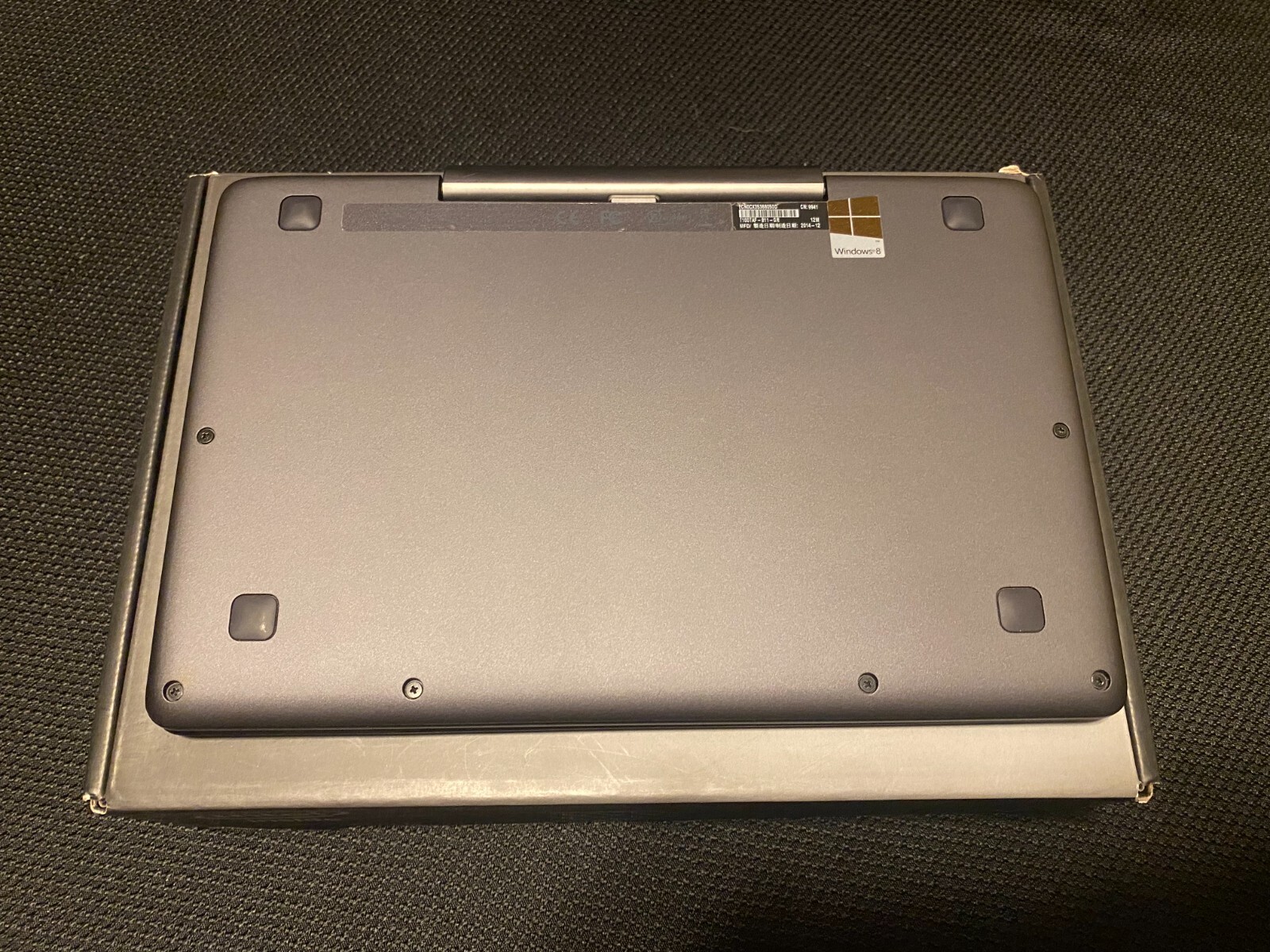 ASUS Transformer Tablet T100TA, USED, factory reset, GRAY, original box, charger