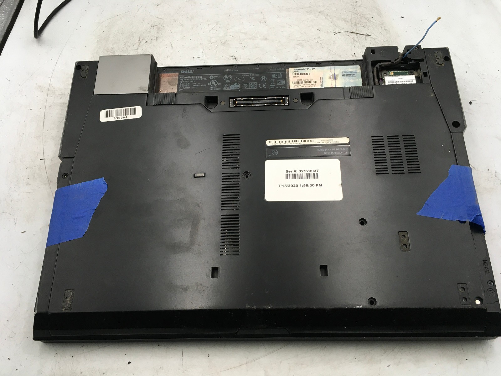 DELL LATITUDE E6500 – FOR PARTS/NO POWER – INTEL CORE 2 DUO – 4GB RAM – READ -BB