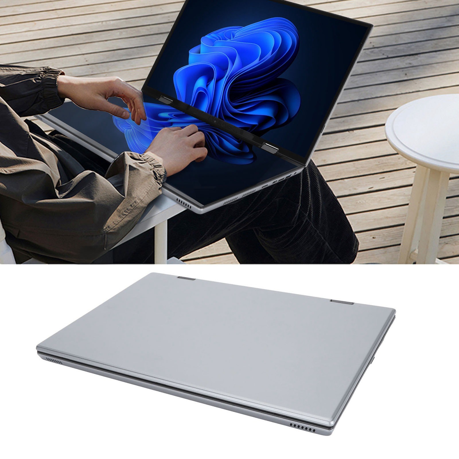 1 Dual Touchscreen Laptop Powerful 16G DDR4 For Business Use