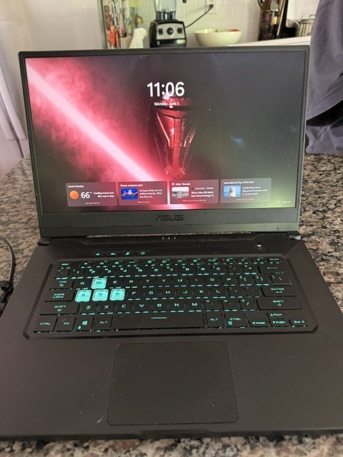 ASUS TUF Dash F15 15.6” Gaming Laptop i7-11370H RTX 3050 Ti 8GB 512GB SSD