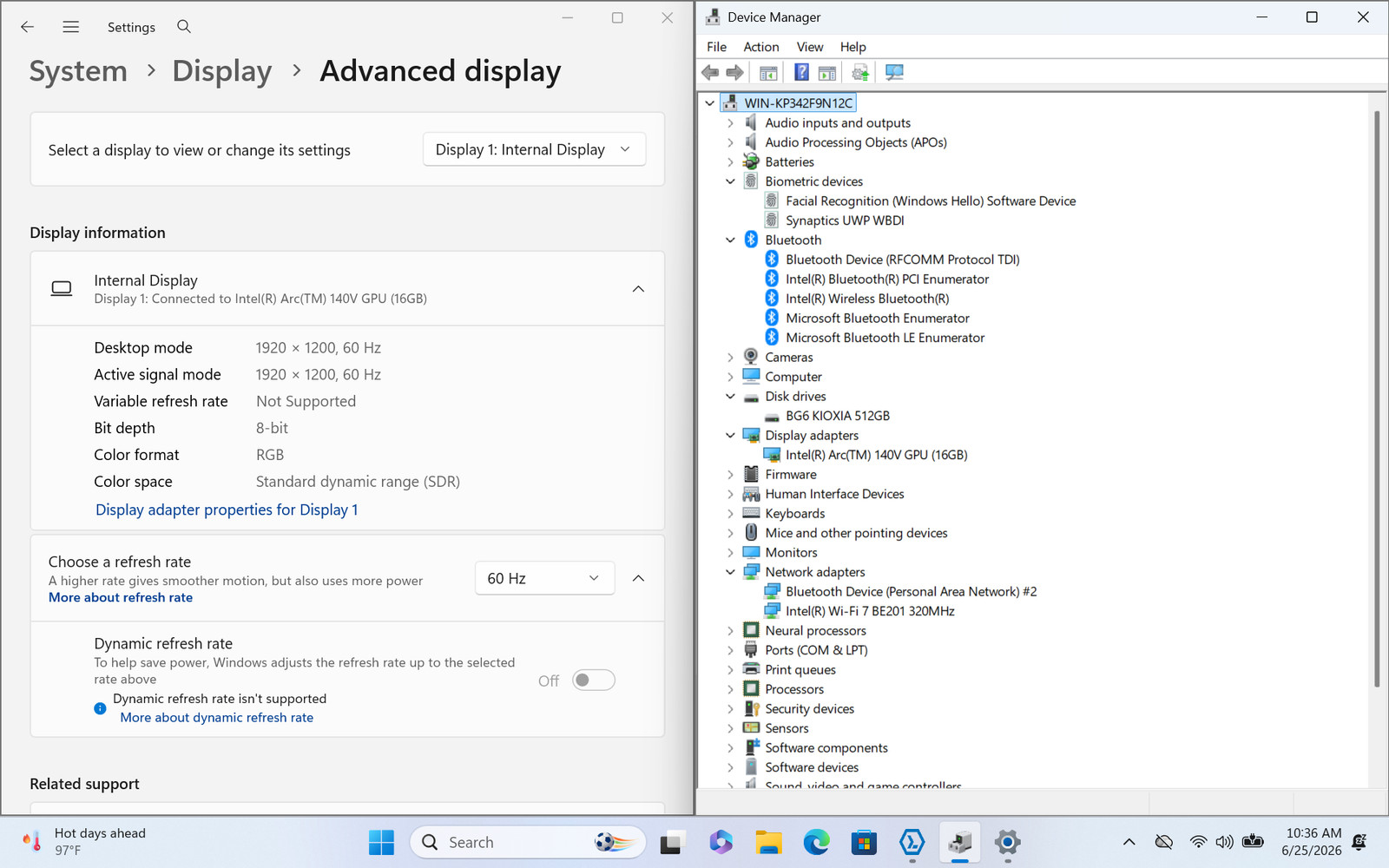 Dell Pro 14 Premium PA14250 14″ FHD+ ULTRA 7 268V 512GB 32GB W11P Backlit WTTY