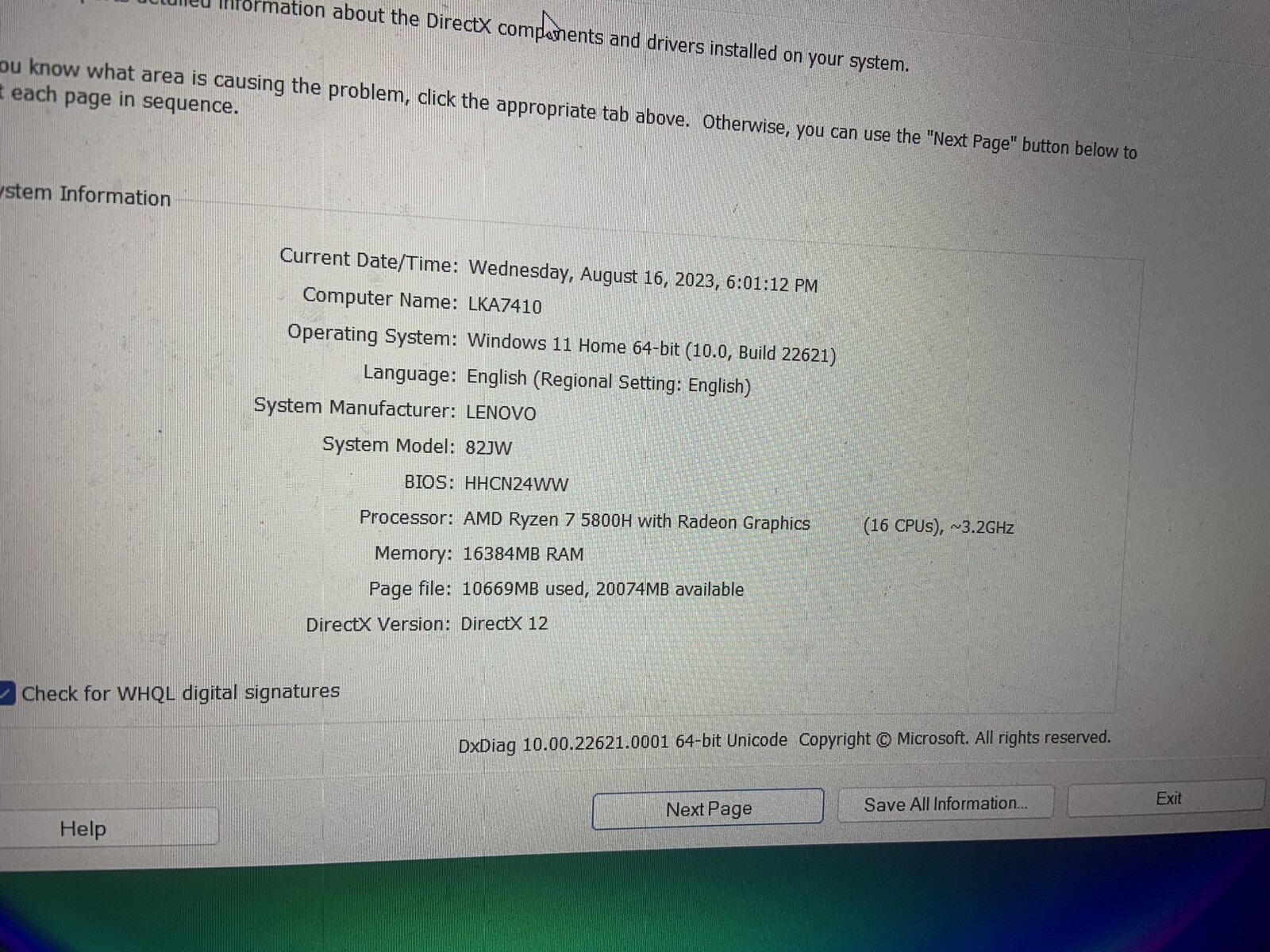 Lenovo Legion 5 15ACH6 15.6″ (512GB SSD, AMD Ryzen 7, 4.40 GHz, 1GB, GeForce RTX