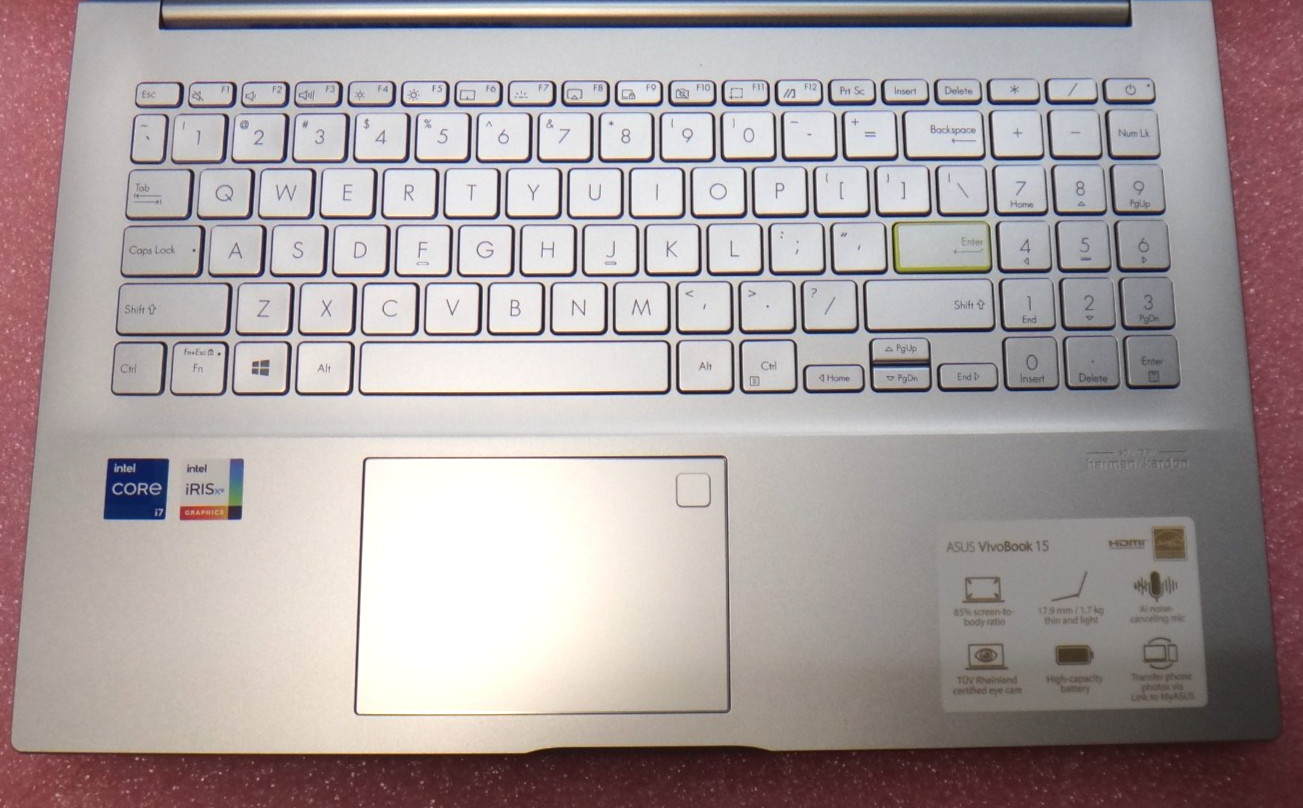 Asus VivoBook 15 K513E 15.6″ Notebook-Intel Core i7- 512GB SSD-16GB Ram-SILVER