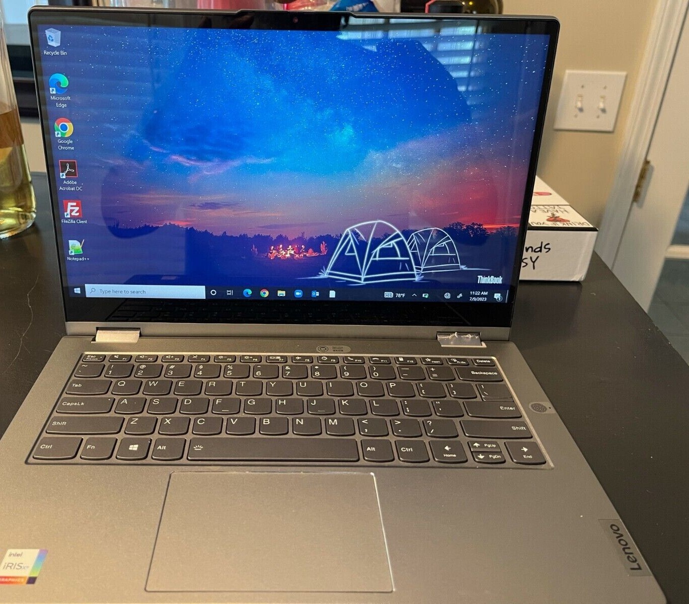 Lenovo ThinkBook 14s Yoga ITL Touchscreen 2 in 1 Mineral Grey Great Condition