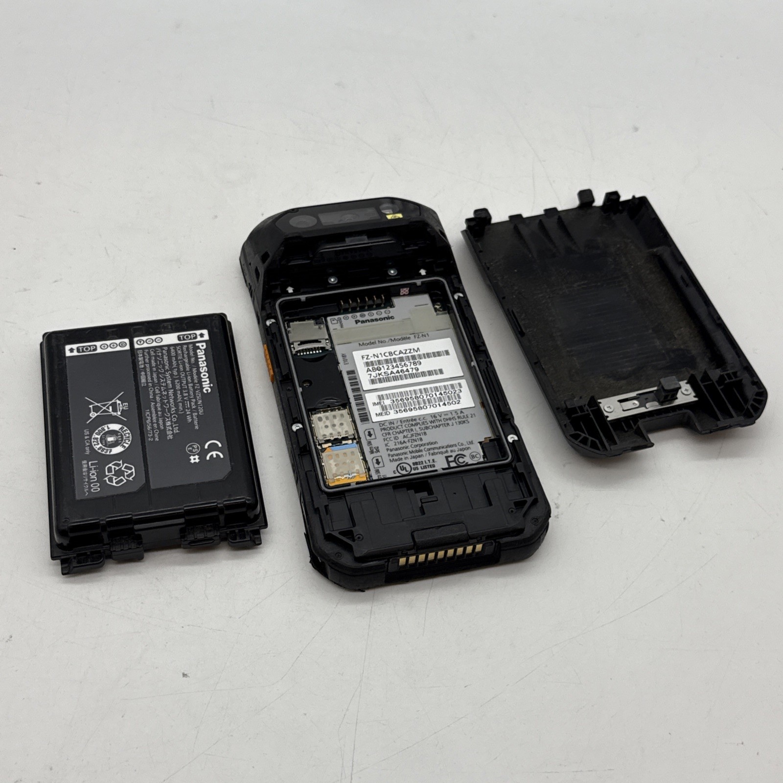 Panasonic FZ-N1 Toughpad Rugged Barcode Scanner Smartphone, Dual SIM (B12:17)