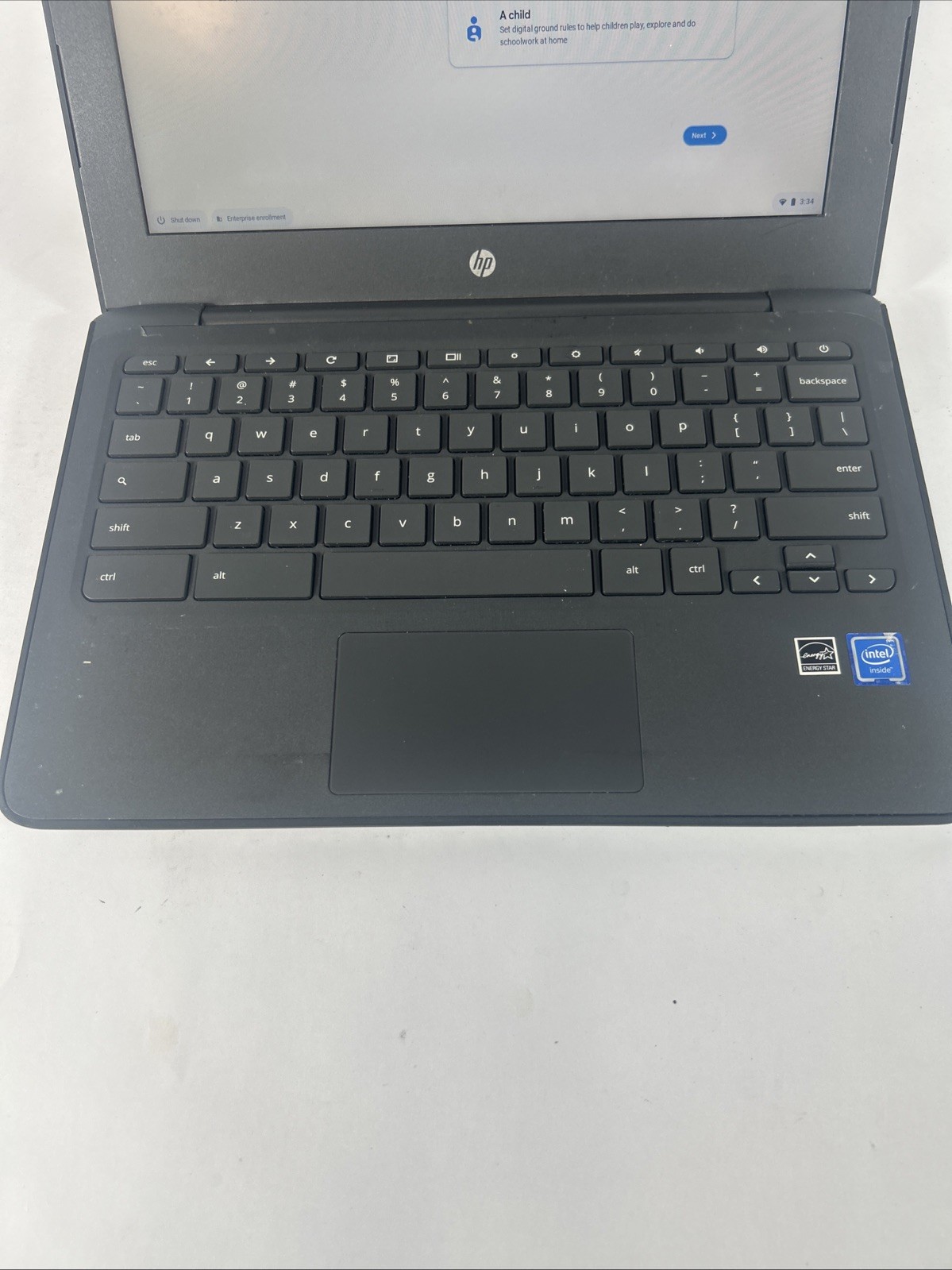 HP 11 G6 EE Chromebook Intel Celeron 4GB RAM Chrome OS Laptop Grade c
