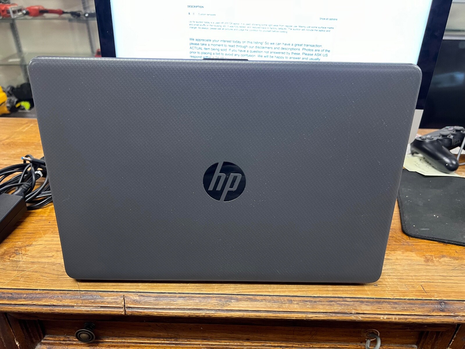 HP 255 G8 15.6″ (128GB SSD, AMD 3000 Series, 1.20 GHz, 8GB) Laptop – Dark Ash