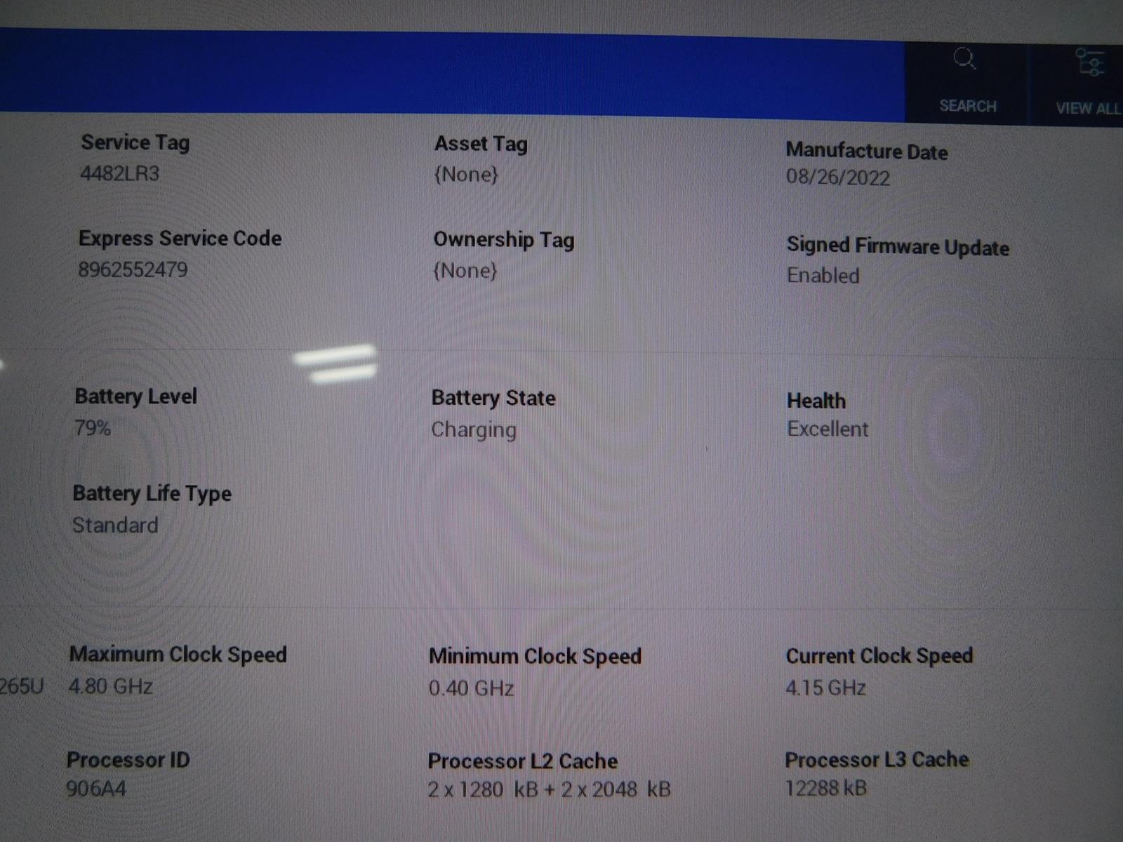 Dell Inc LATITUDE 7430 Core i7 1265U 512GB 32.0GB Win11 Pro