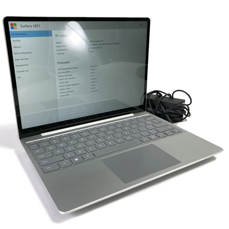 Microsoft Surface Laptop Go 2 12.4″ i5-1135G7 2.4GHz 16GB 256GB NVMe SSD – Win11