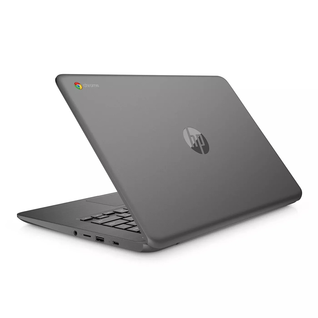 HP Chromebook 14″ AMD A4-9120E 4GB 32GB Touchscreen Gray 14-DB0025NR ChromeOS
