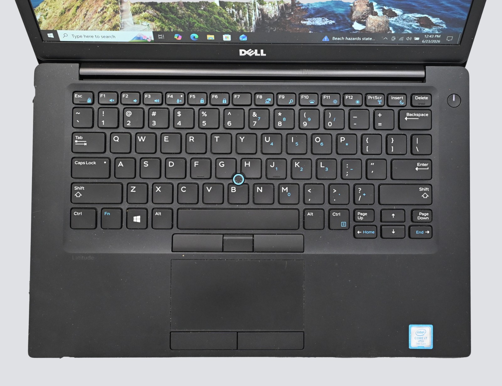 Dell Latitude 7480 i7-7600u 2.8GHz 16GB RAM 128GB SSD Windows 10 Pro