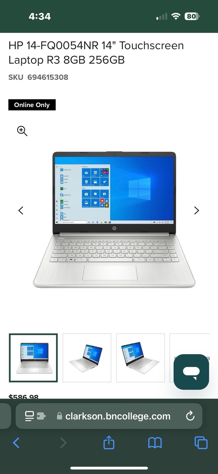 14” Touchscreen Ryzen Laptop – Fast, Clean, & Ready to Work/Gaming Lite