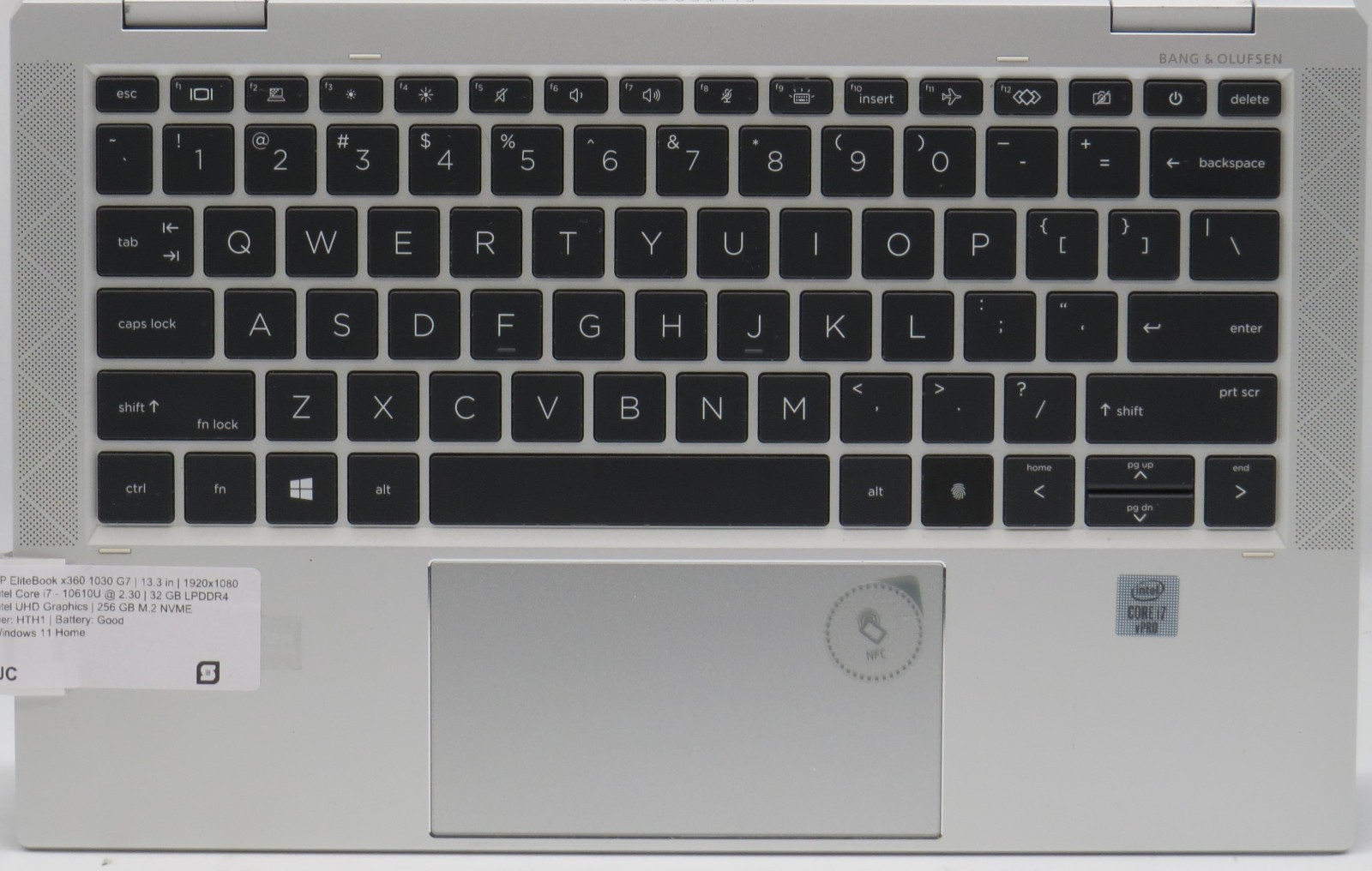 HP EliteBook x360 1030 G7 Touch i7-10610U 32GB RAM 256GB NVME Win11 Home