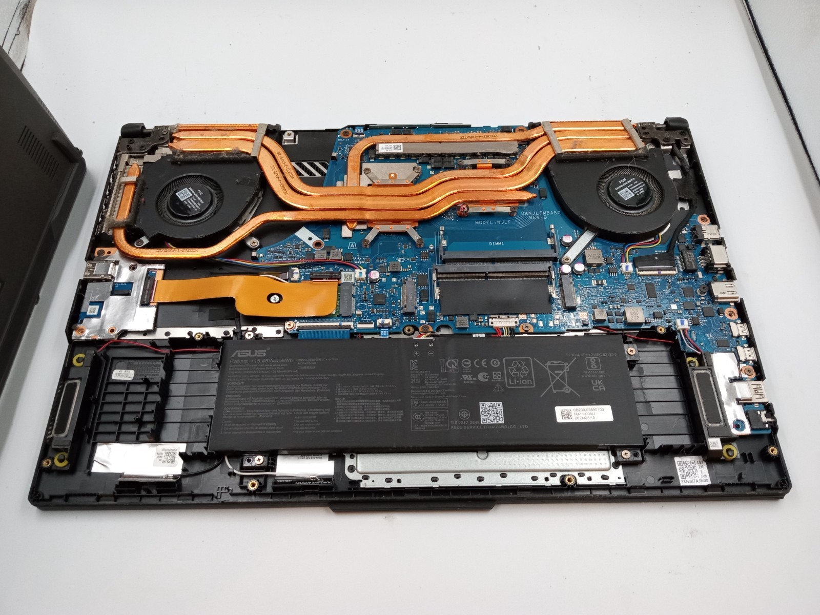 Asus TUF Gaming FX707ZC 17.3″ Intel i5-12500H Nvidia RTX 3050 -BOOTS -READ!!