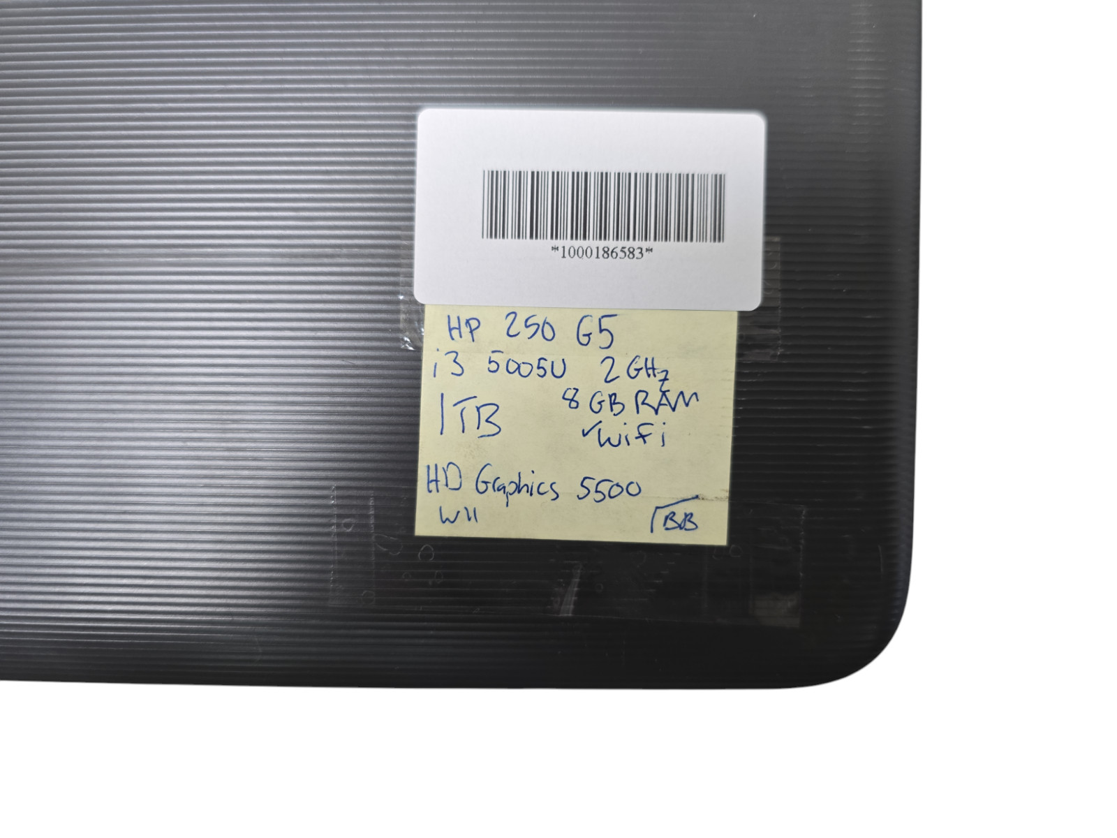HP 250 G5 i3-5005U@2GHz 1TB HDD 8GB Ram WiFi Win 11 Tested