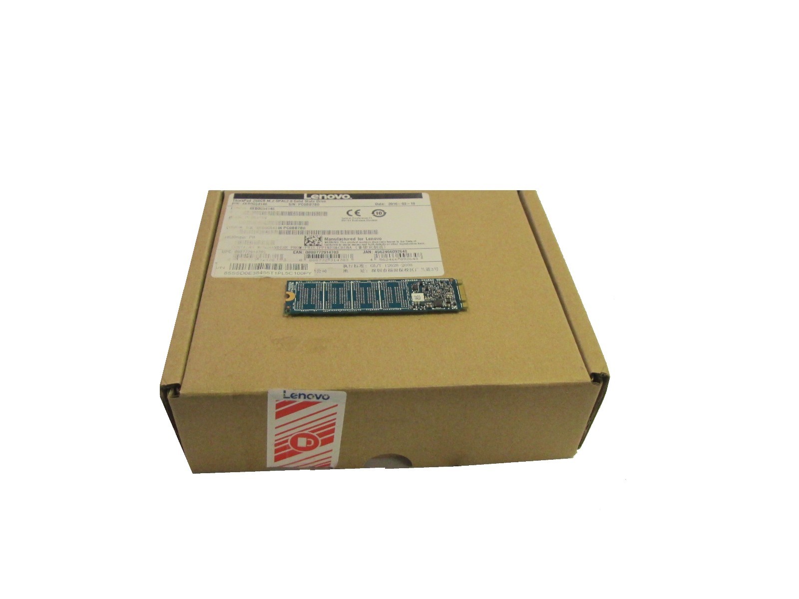 New Genuine Lenovo ThinkPad X1 Carbon 256GB SSD 00UP458