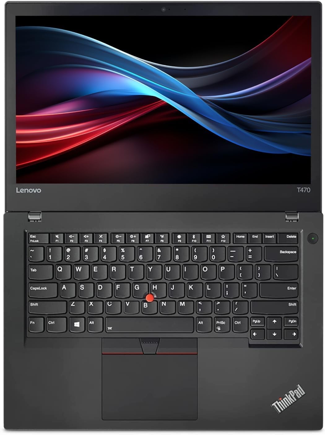 Lenovo ThinkPad T470 14″ Core i5-6300U 2.4Ghz 16GB RAM 500GB HDD Black Laptop