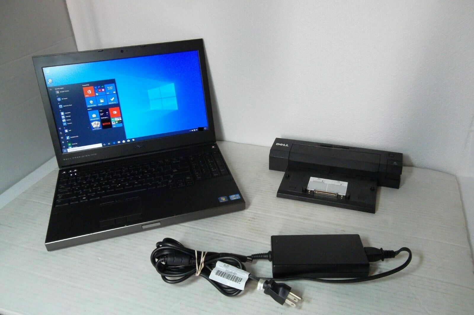 Workstation DELL M4800 i7-QUAD FAST (512GB SSD + 2TB) 32GB 15.6″ Quadro Docking