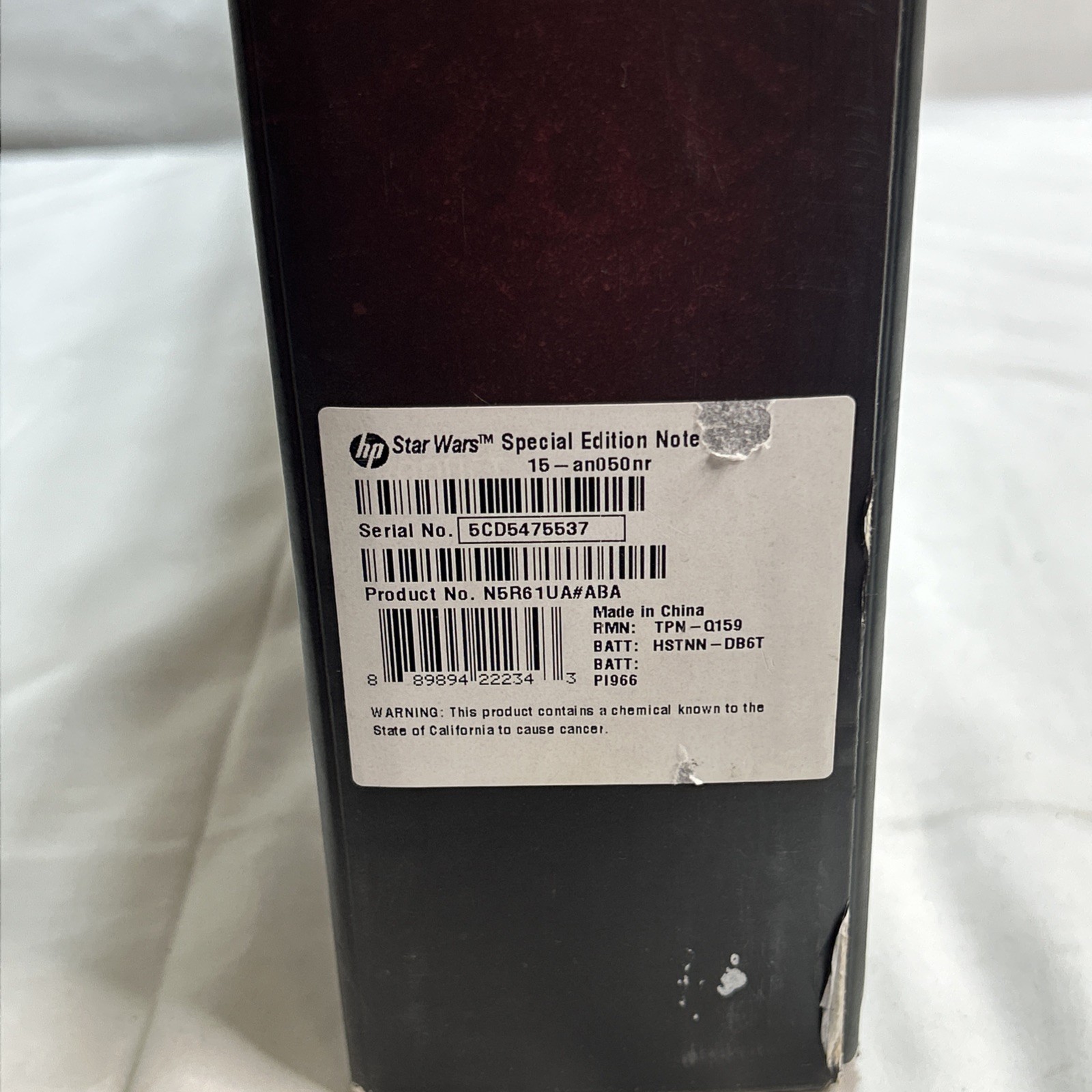 HP Star Wars Special Edition Notebook 15-an050nr 15.6″/i5-6200U/6GB RAM/1TB