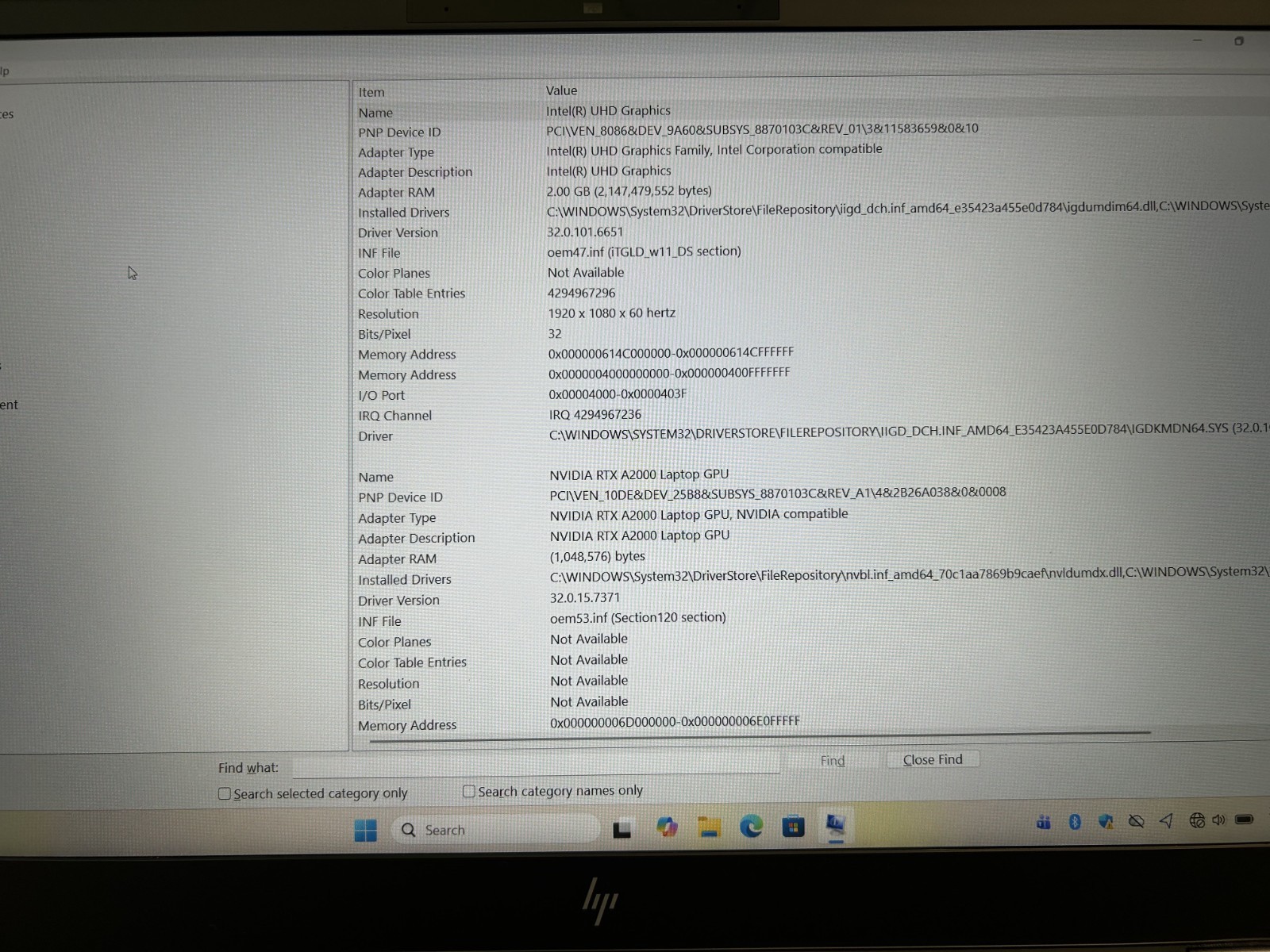 HP ZBook Fury 15 G8 15.6″ i7-11850H @ 2.50GHz 1 TB NVMe SSD 32GB RAM Win 11