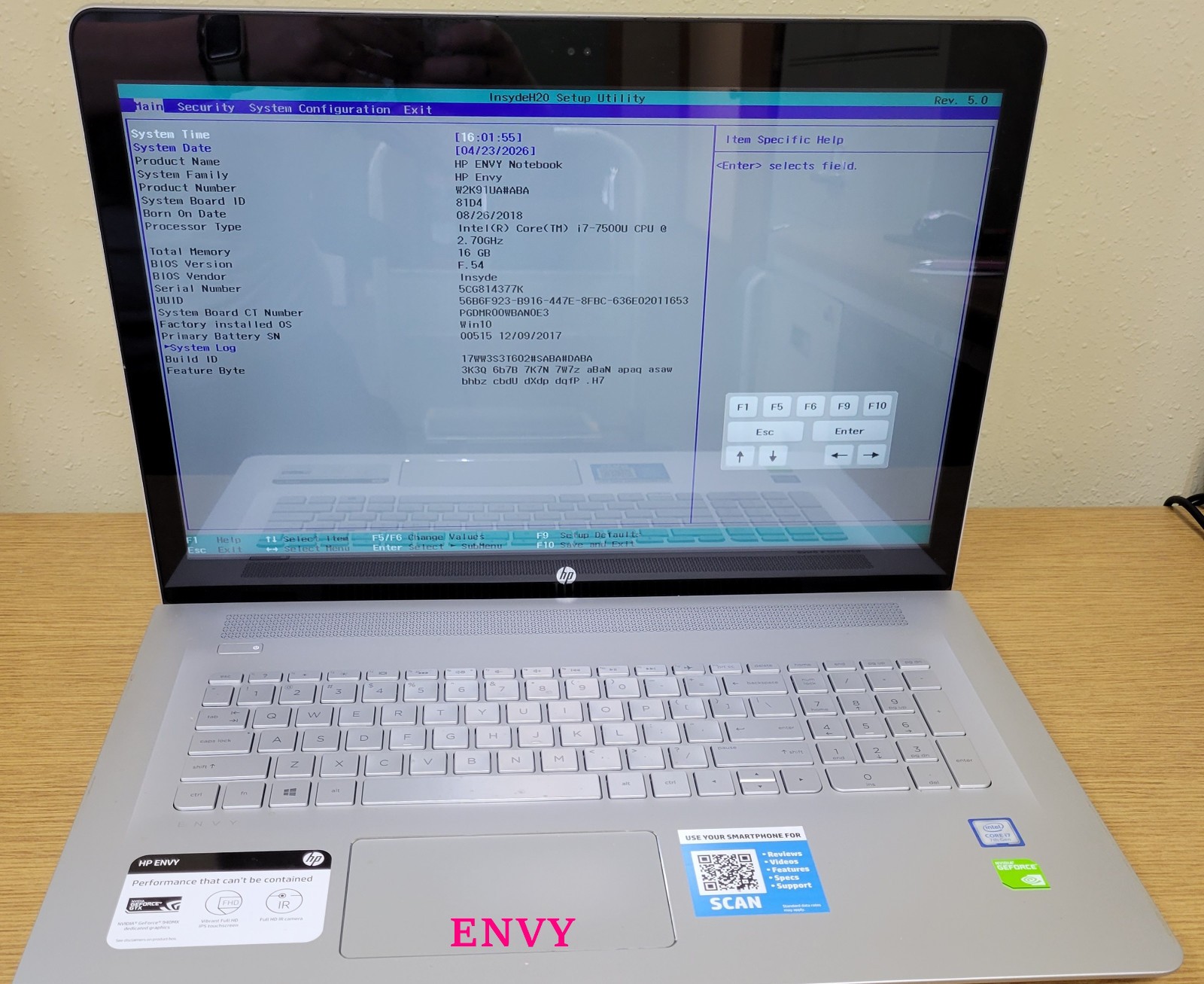 (Lot of 4)HP Laptops 2-NBs 1-Pavilion and 1-Envy 2.2-2.7GHz 8/16GB No OS *READ*