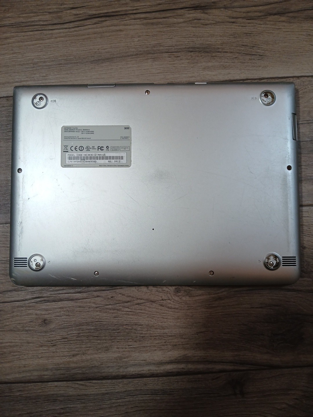 Samsung Laptop Chromebook XE303C12 Dual-Core 1.7GHz 2GB 16GB UNTESTED NO CHARGER