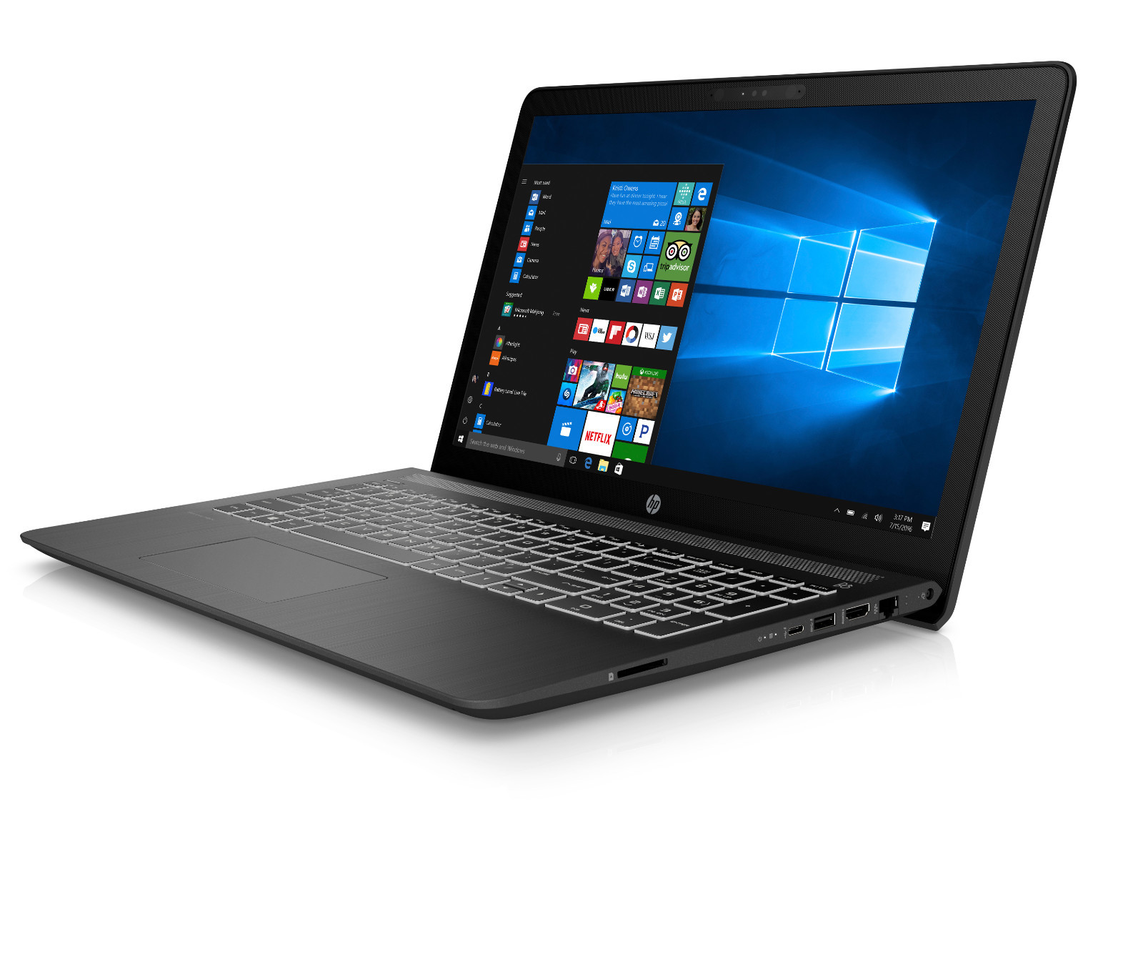 HP Pavilion Onyx Blizzard i5-7300HQ 3.5GHz. 1TB 12GB Radeon RX550 2GB gaming