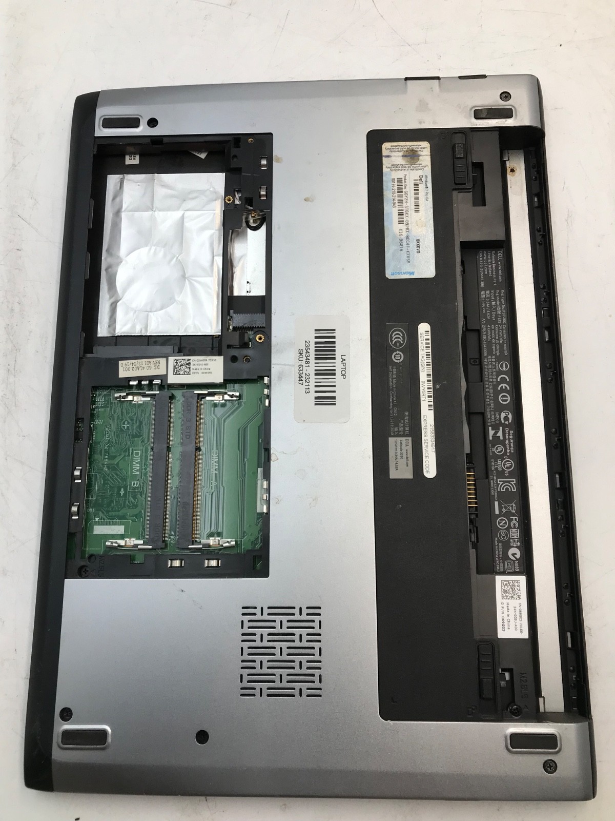 Dell Latitude 3330 Intel Core i3-2375 13″ – BOOTS BIOS/BROKEN DISPLAY -MZ