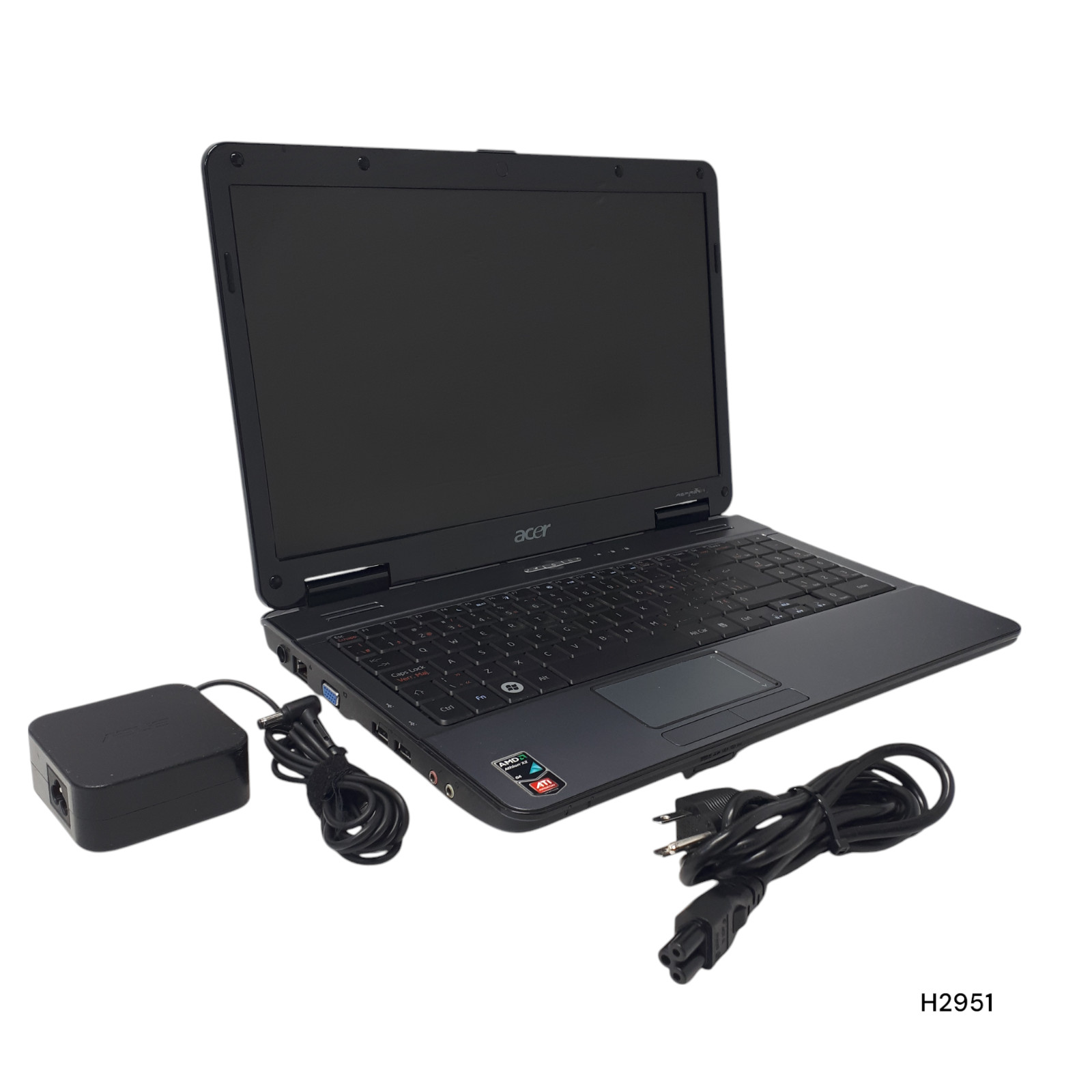 Acer Aspire 5516 Laptop AMD Athlon 64 X2 ATI 3GB RAM 640GB HDD Boots/Bios H2951